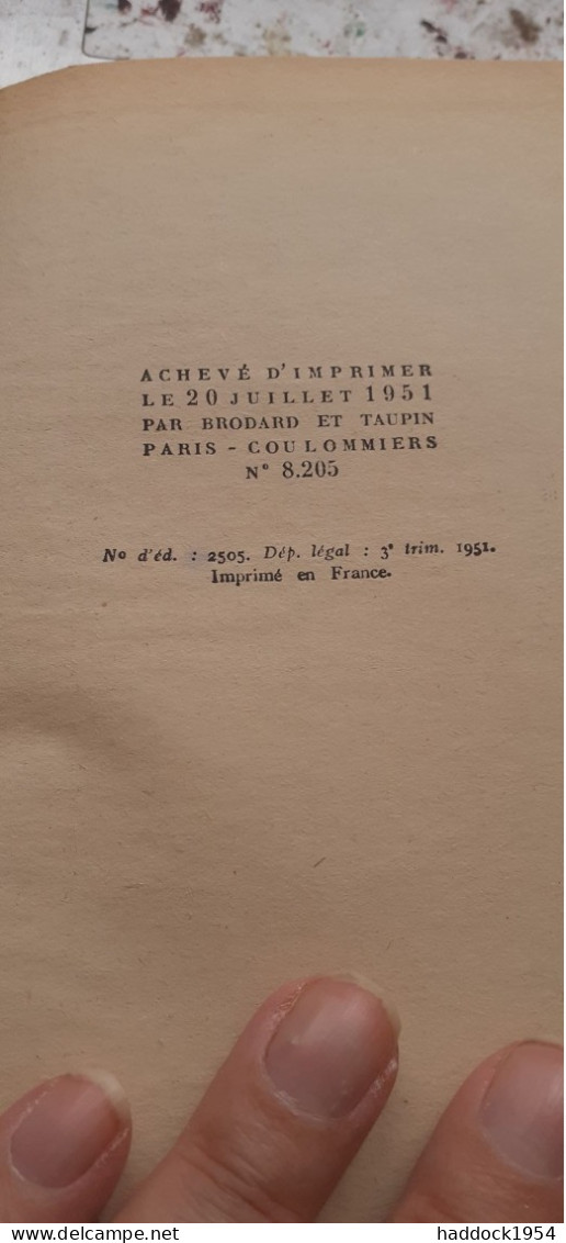 T'as Bonne Mine ! THOMAS DEWEY Gallimard 1951 - Série Noire