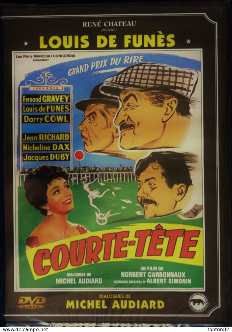 Courte Tète - Darry Cowl - Louis De Funès - Jean Richard - Micheline Dax   . - Comédie