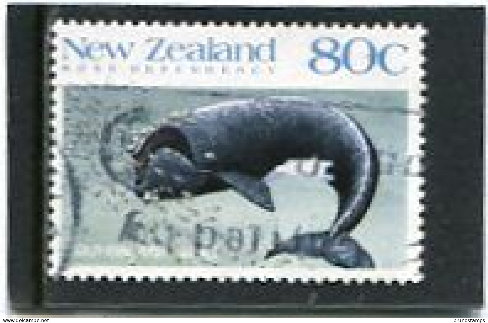 NEW ZEALAND - 1988  80c  WHALES  FINE USED - Usados