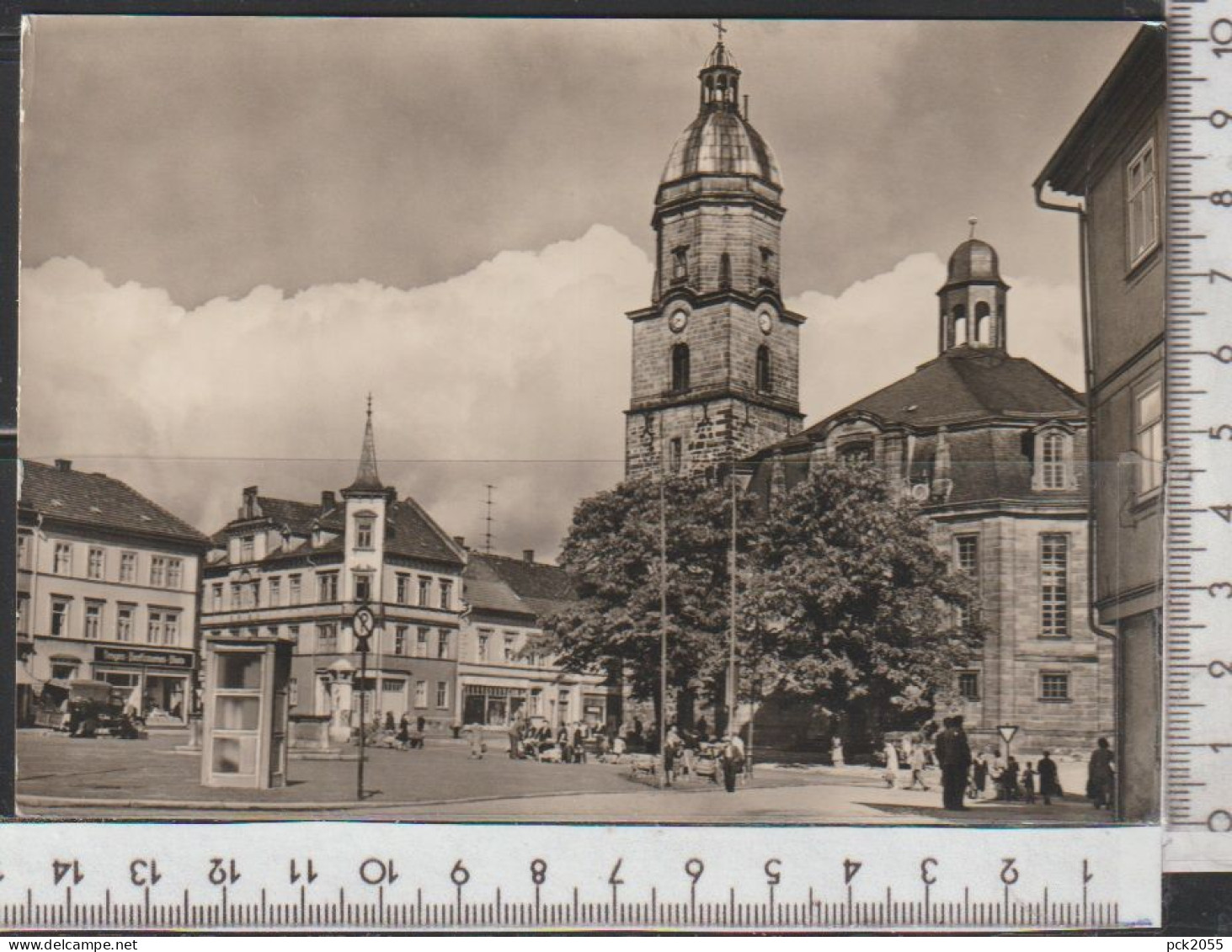 Waltershausen - Markt Mit Gotteshilf-Kirche Nicht Gelaufen ( AK 3659)  Günstige Versandkosten - Waltershausen