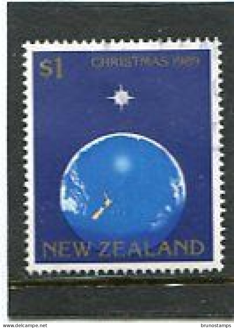 NEW ZEALAND - 1989  1$  CHRISTMAS  FINE USED - Gebraucht