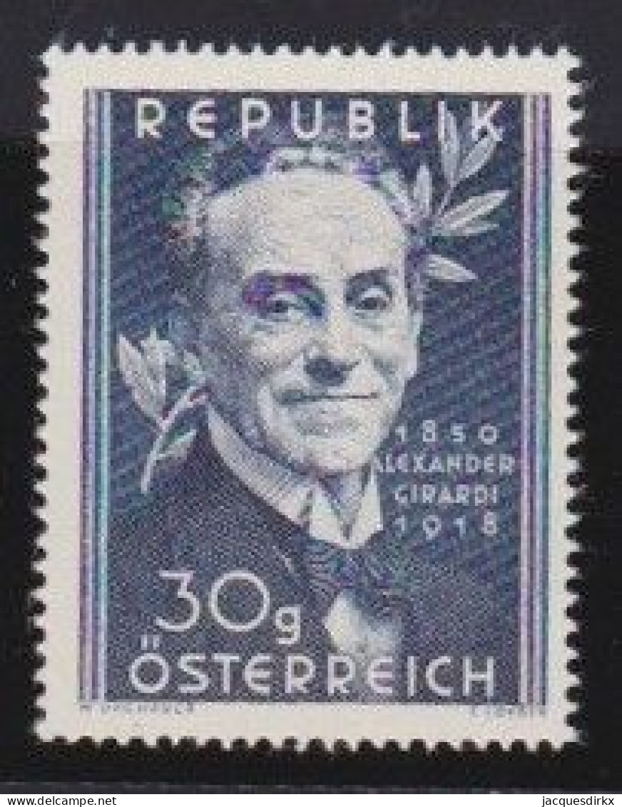 Österreich   .    Y&T    .   791       .   **       .    Postfrisch - Unused Stamps