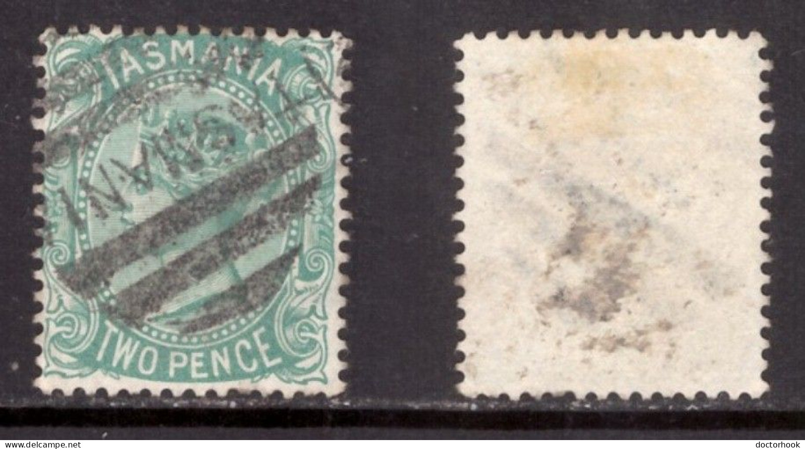 TASMANIA   Scott # 61 USED (CONDITION AS PER SCAN) (Stamp Scan # 978-7) - Gebraucht