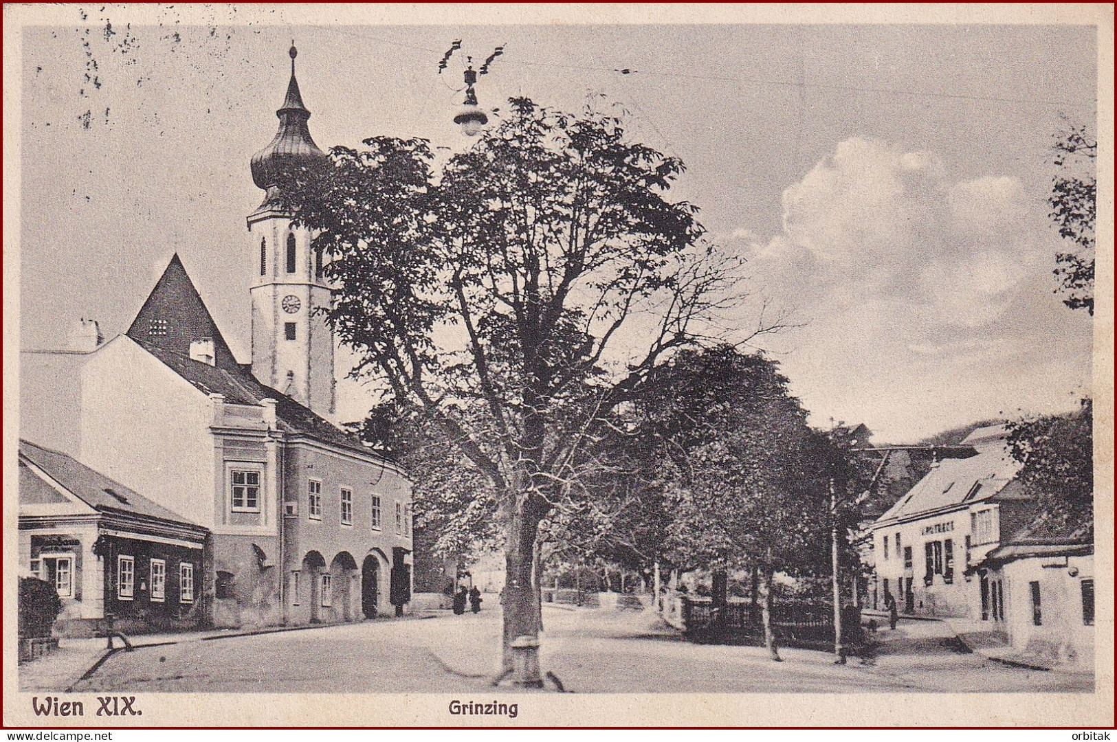 Wien * Grinzing, Stadtteil * Österreich * AK049 - Grinzing