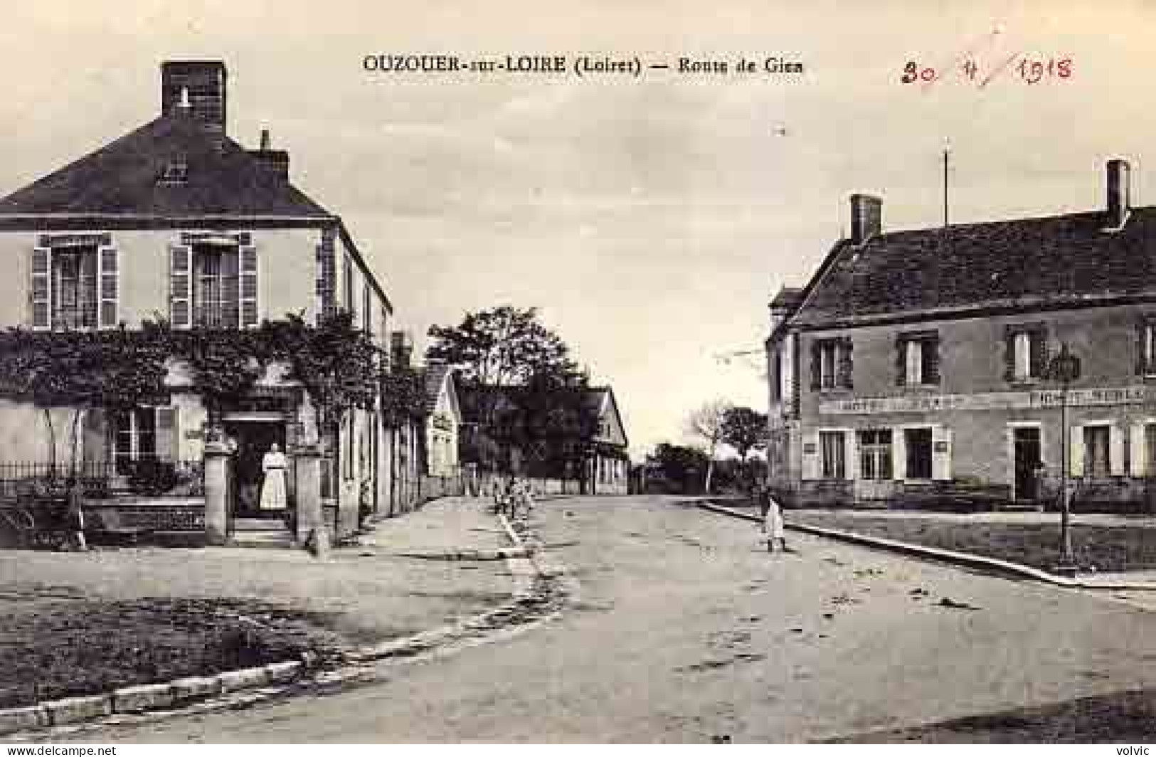 45 - OUZOUER-sur-LOIRE - Route De Gien - Ouzouer Sur Loire