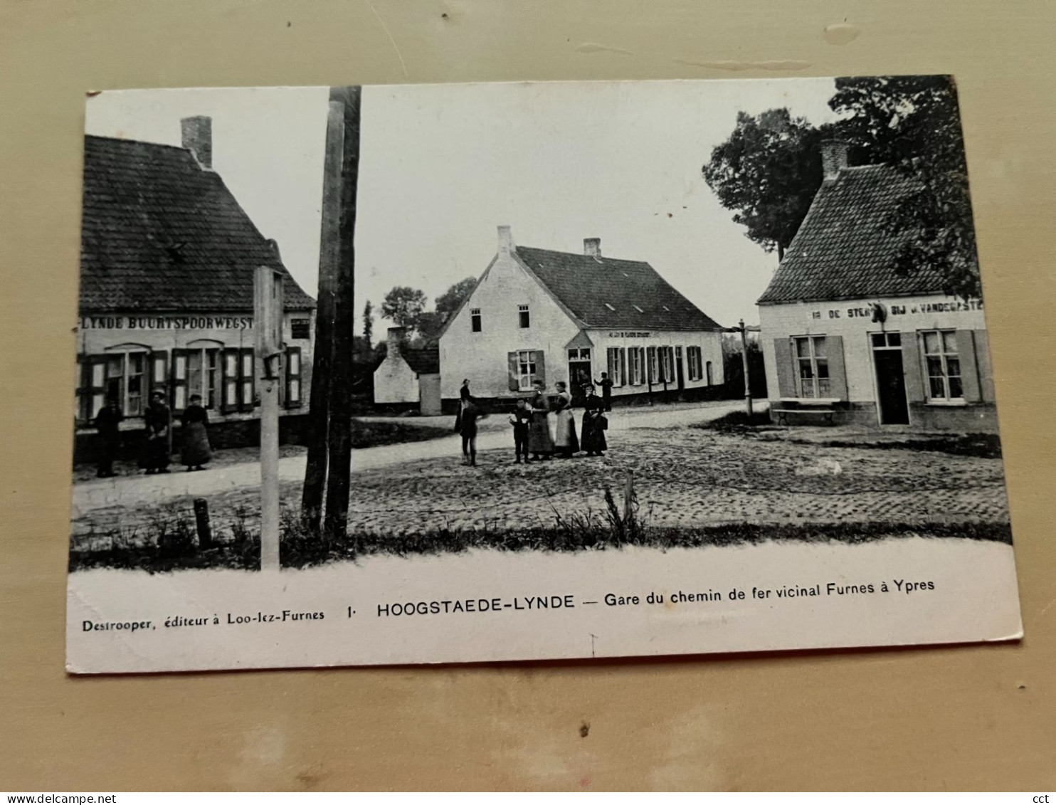 Hoogstaede-Lynde   Hoogstade   Alveringem   Gare Du Chemin De Fer Vicinal Furnes à Ypres - Beveren-Waas