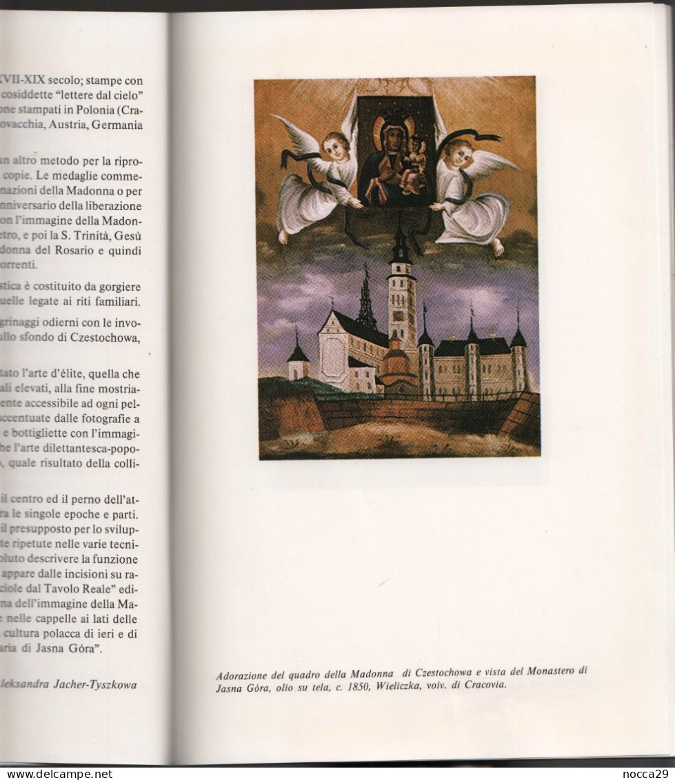 OPUSCOLO ILLUSTRATO - BARI 1983 - LA MADONNA DI CZESTOCHOWA NELL'ARTE POPOLARE DELLA POLONIA  (STAMP309) - Photo