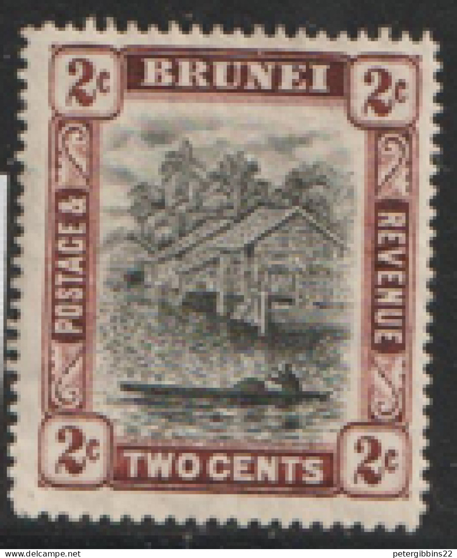 Brunei  1908  SG 36  2c  Mounted Mint - Brunei (...-1984)