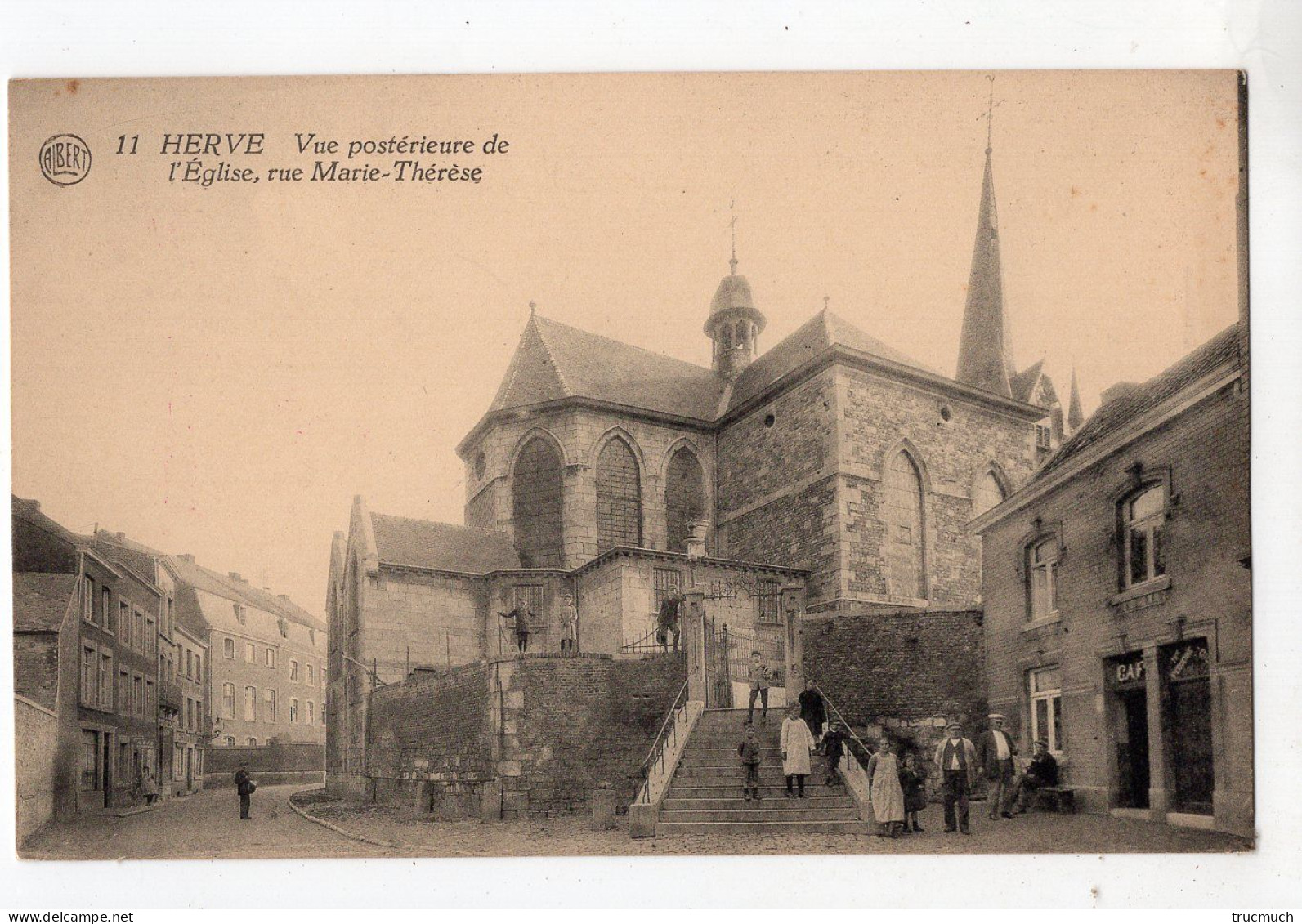 20 - HERVE - Rue Marie-Thérèse - église - Herve