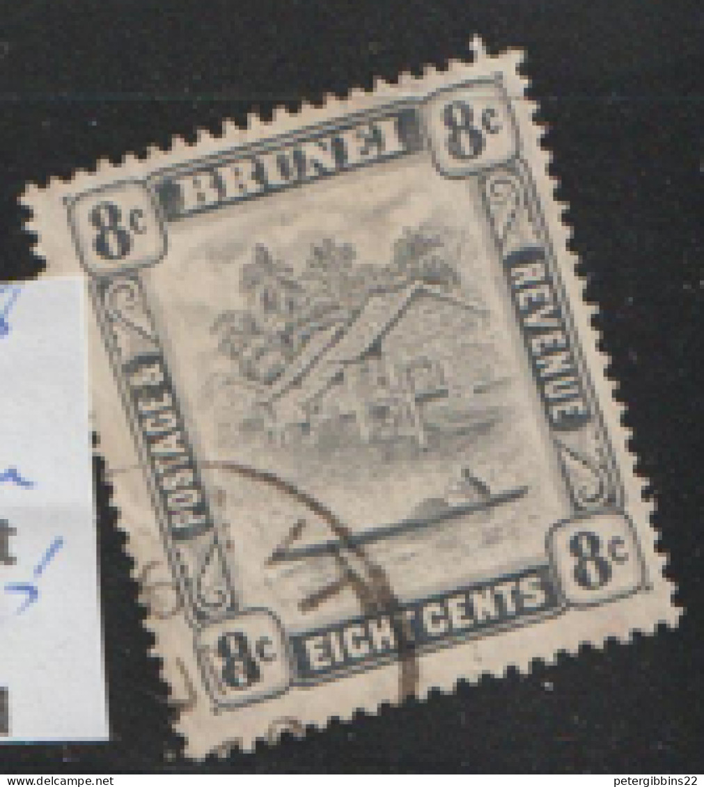 Brunei  1924 SG 72  8c  Fine Used - Brunei (...-1984)