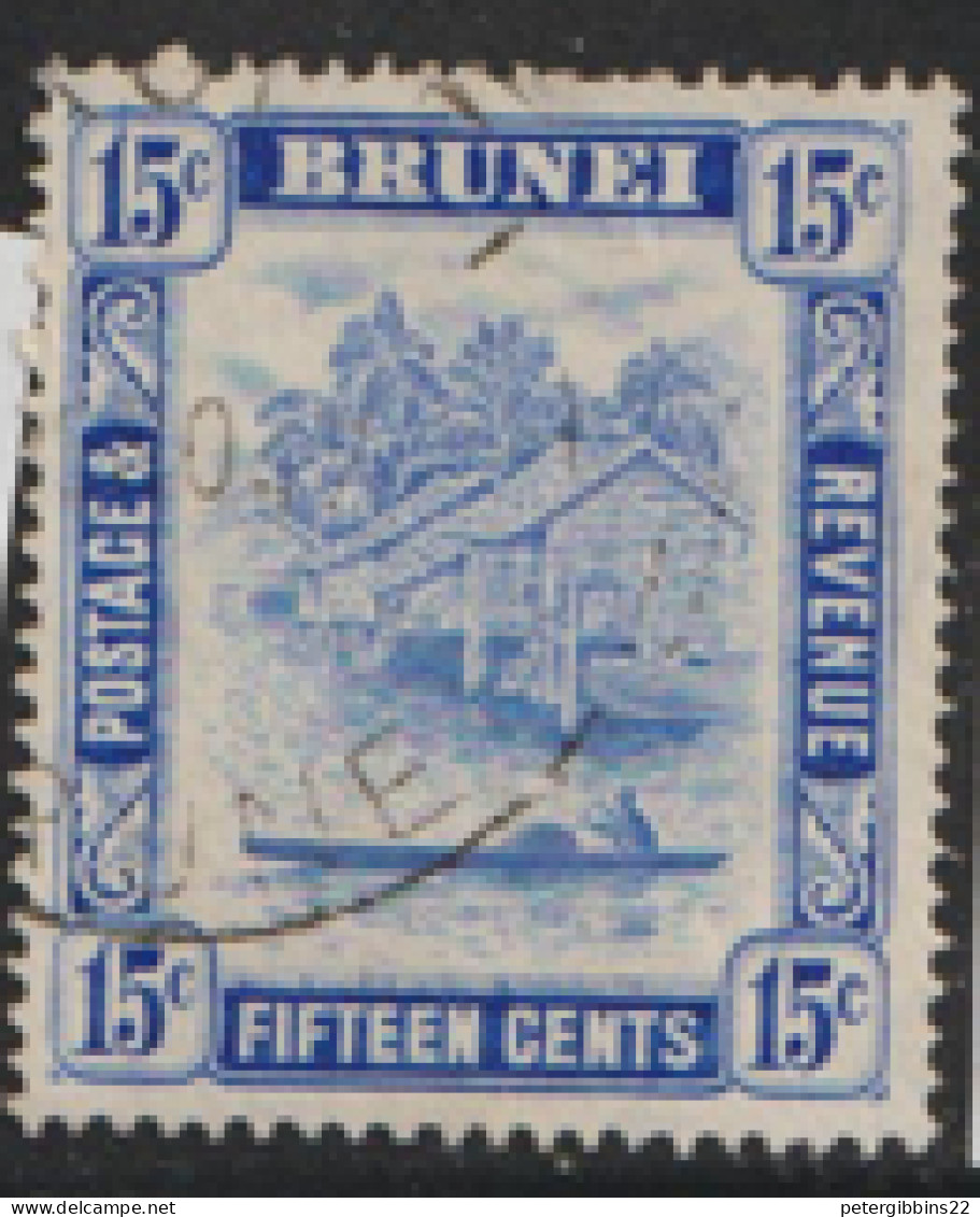 Brunei  1924 SG 86  15c   Fine Used - Brunei (...-1984)