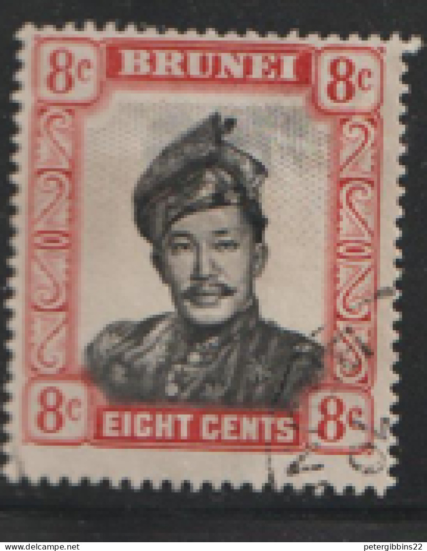 Brunei  1952 SG 107  8c    Fine Used - Brunei (...-1984)