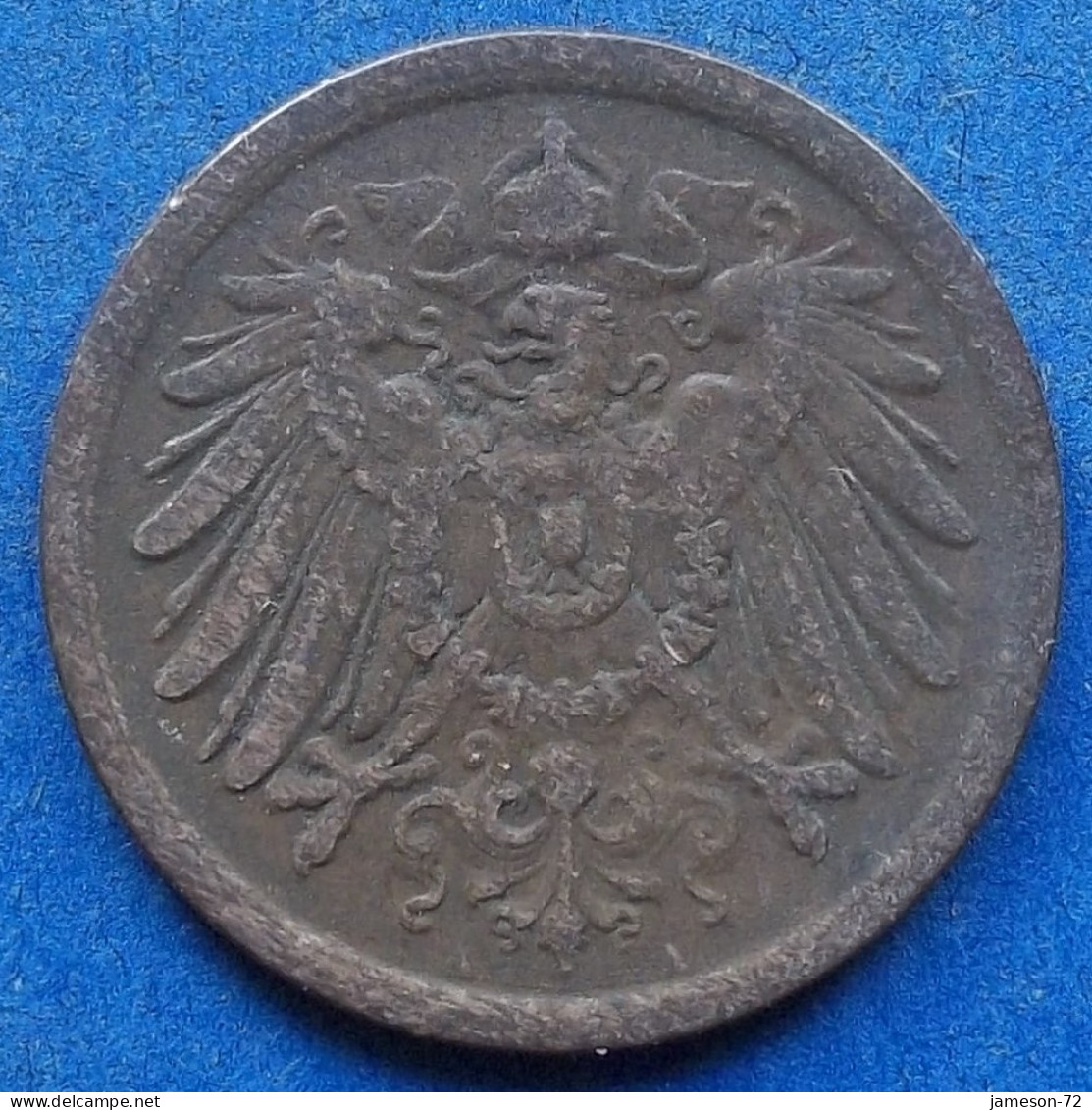 GERMANY - 2 Pfennig 1906 A KM# 16 Empire (1871-1918) - Edelweiss Coins - 2 Pfennig