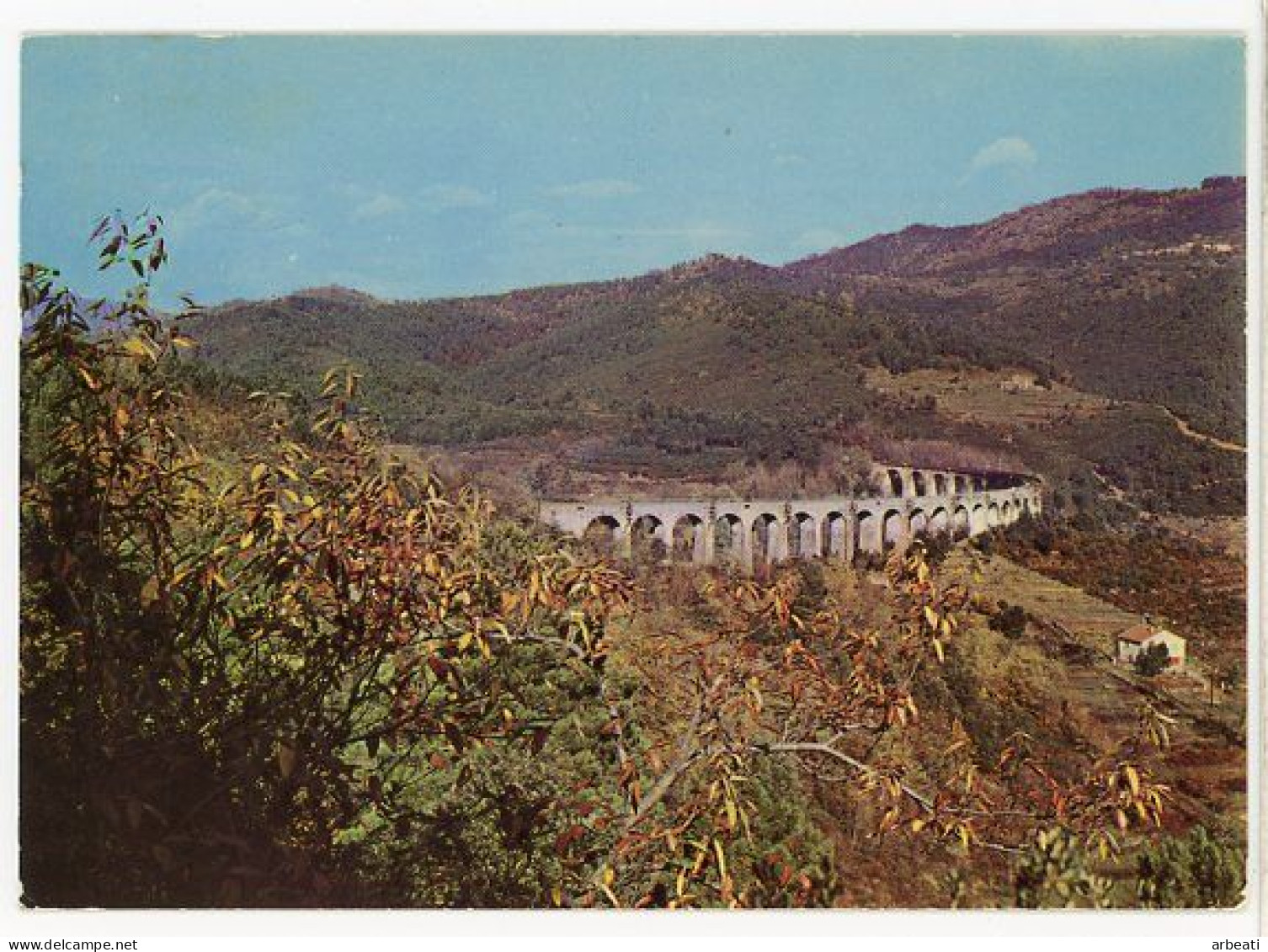 30 CHAMBORIGAUD ++ Le Viaduc Courbe D'une Hauteur De 60 Mètres Sur Le Luech ++ - Chamborigaud