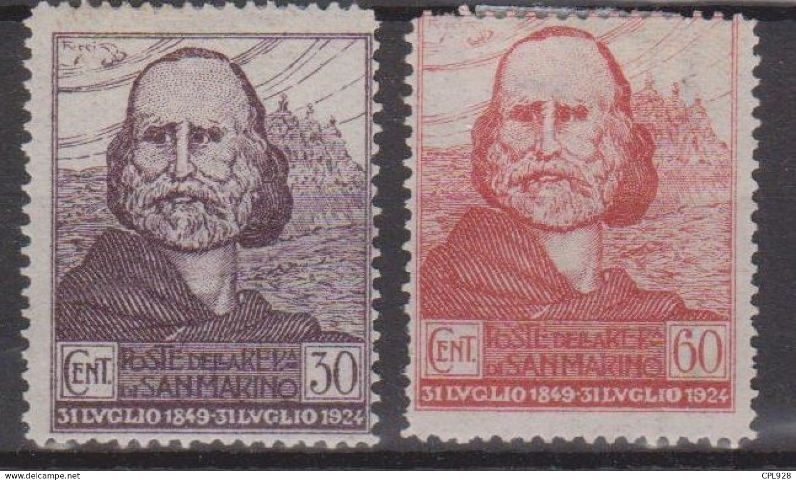 San Marin N° 97 Et 99 - Used Stamps