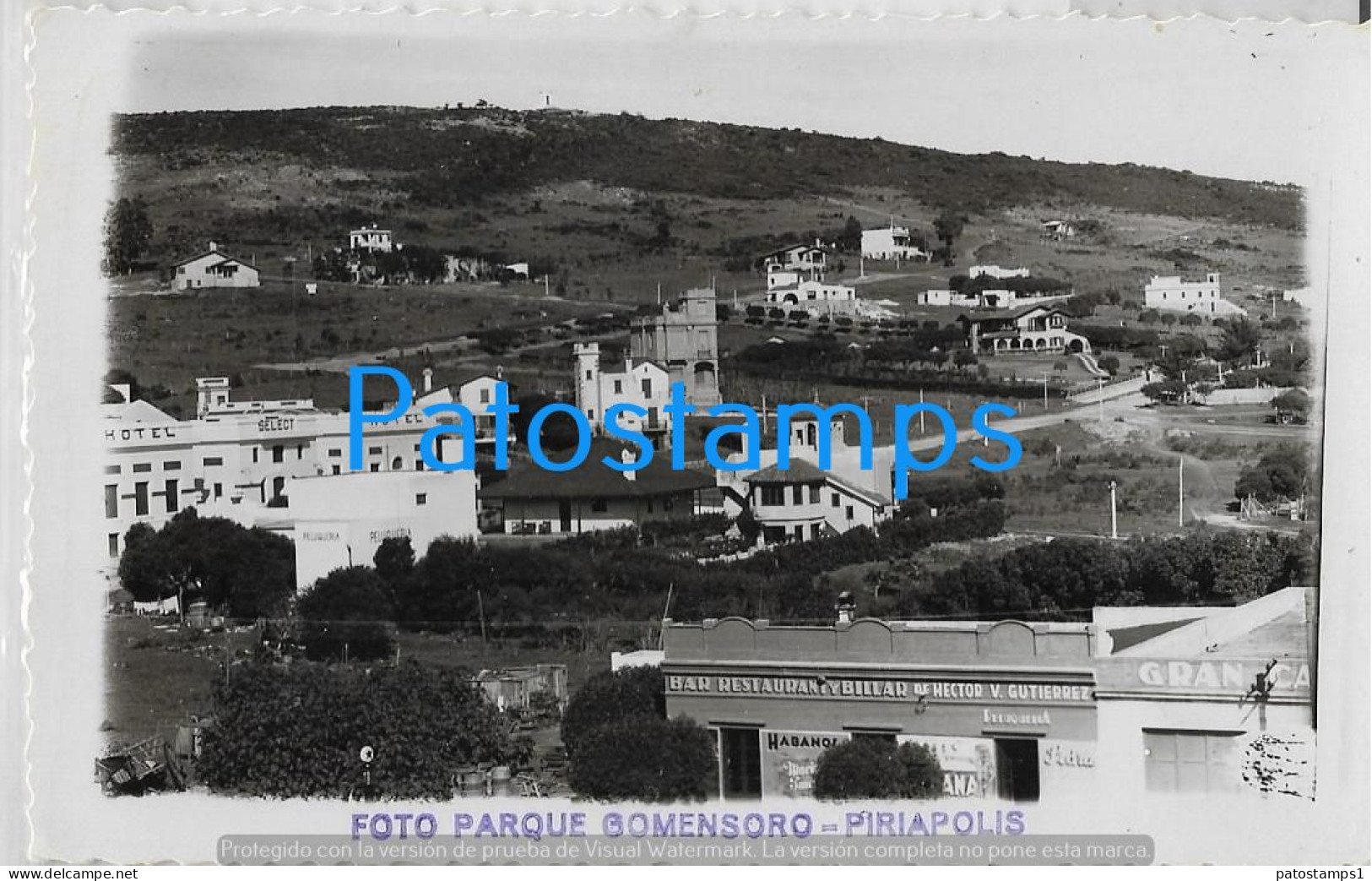 212865 URUGUAY PIRIAPOLIS VISTA GENERAL POSTAL POSTCARD - Uruguay