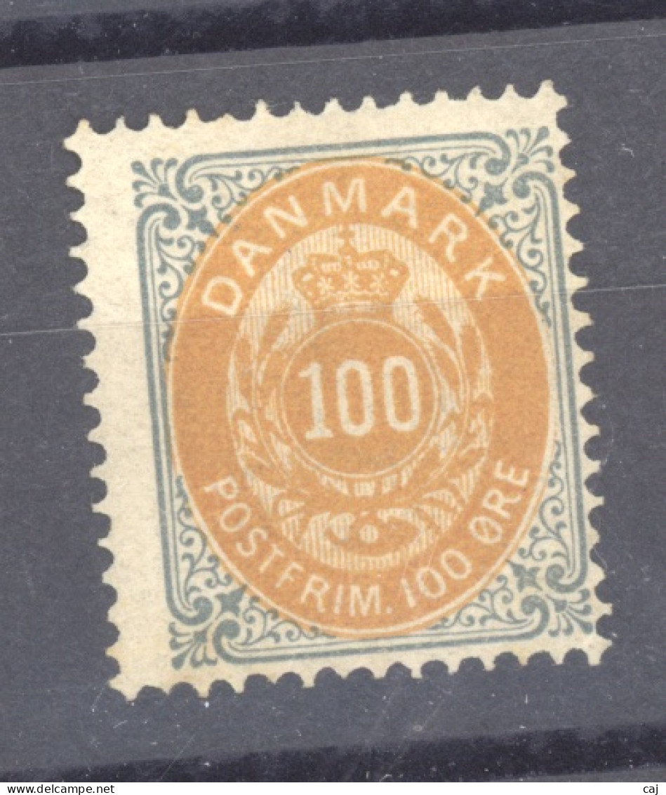 Danemark :  Yv  29B  *   Dentelé 14 X13 ½ - Unused Stamps