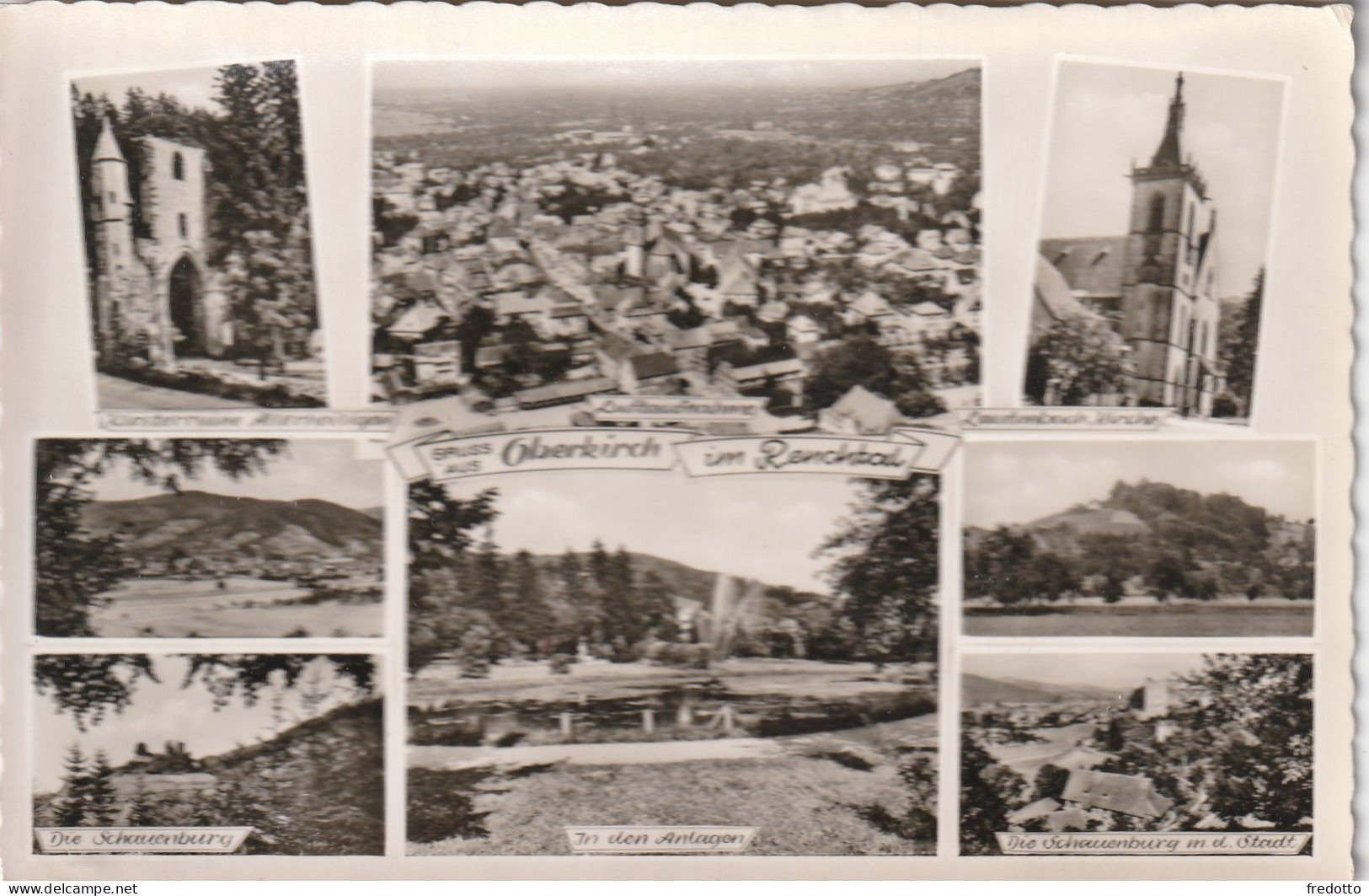 Oberkirch - Agfa-Originalfoto-Karte - Oberkirch