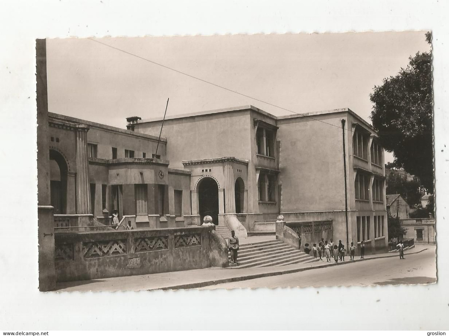 SOUK AHRAS 5 CARTE PHOTO LE GROUPE SCOLAIRE 5G BURGAT ARCHITECTE DPLG) - Souk Ahras