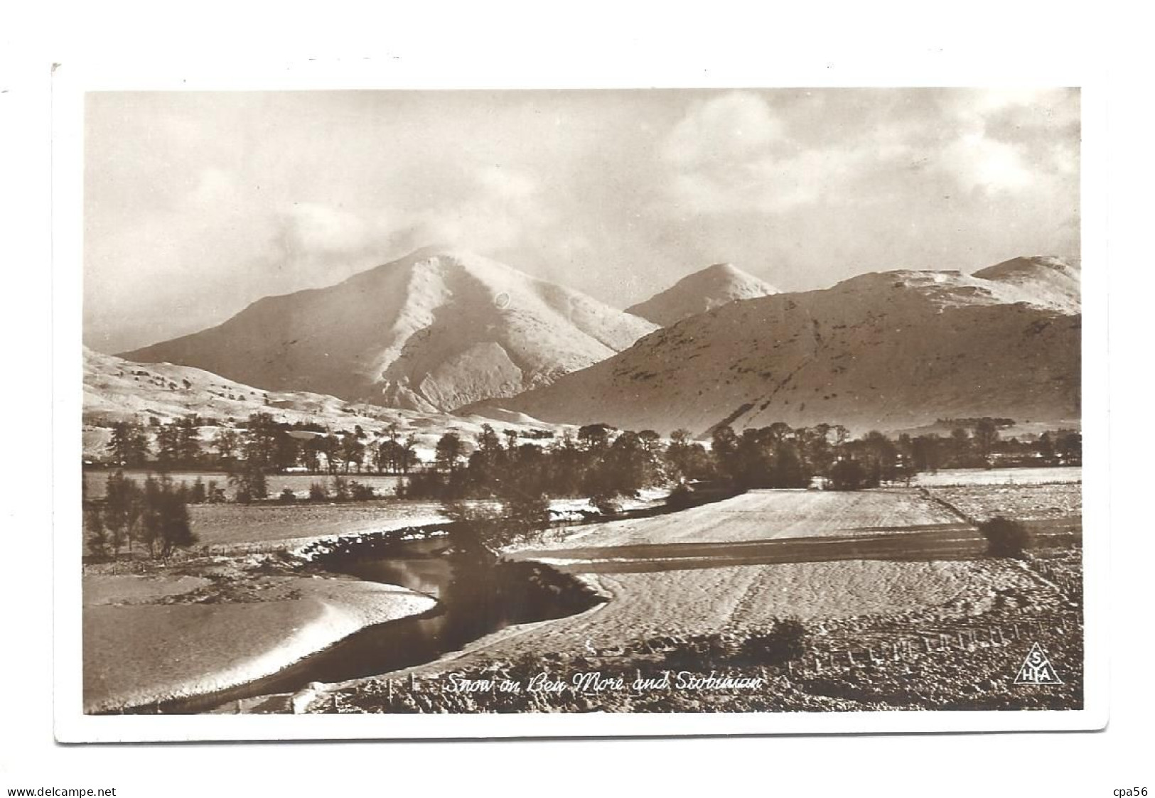 SNOW On BEN MORE And STOBINIAN - Stirlingshire