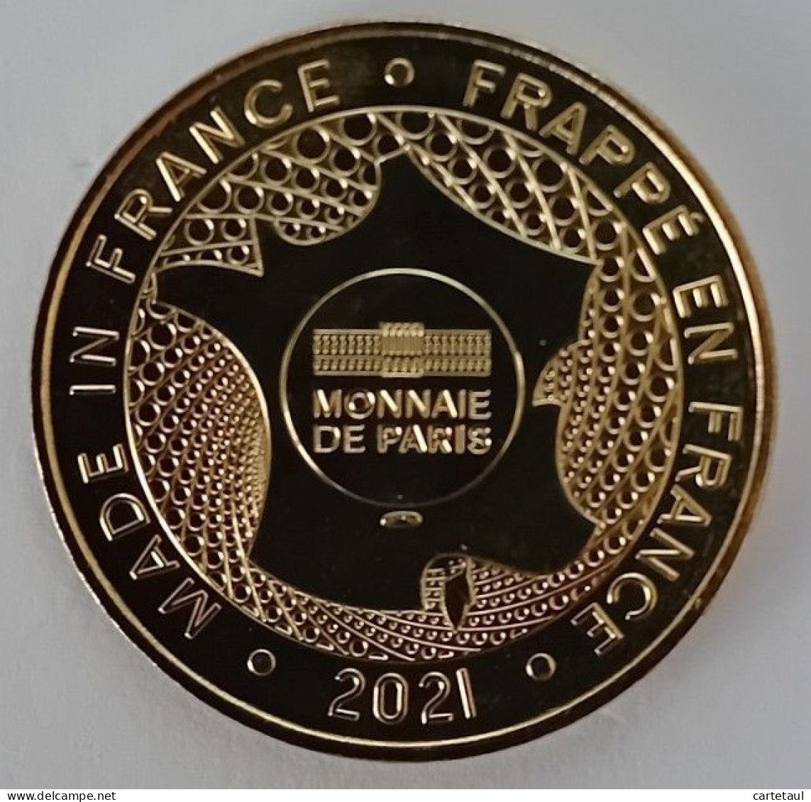 PHARE DE CORDOUAN Patrimoine Mondial 2021 Jeton Médaille Monnaie De Paris  SUP.  2 Scan - 2021