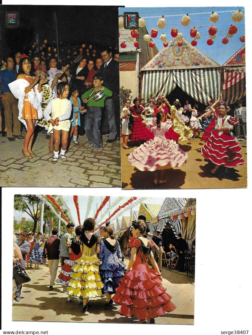 Sevilla - Feria De Abril - 5 Cartas # 11-20/12 - Sevilla