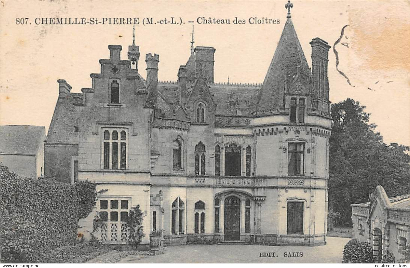 Chemillé      49        Château Des Cloîtres                (voir Scan) - Chemille