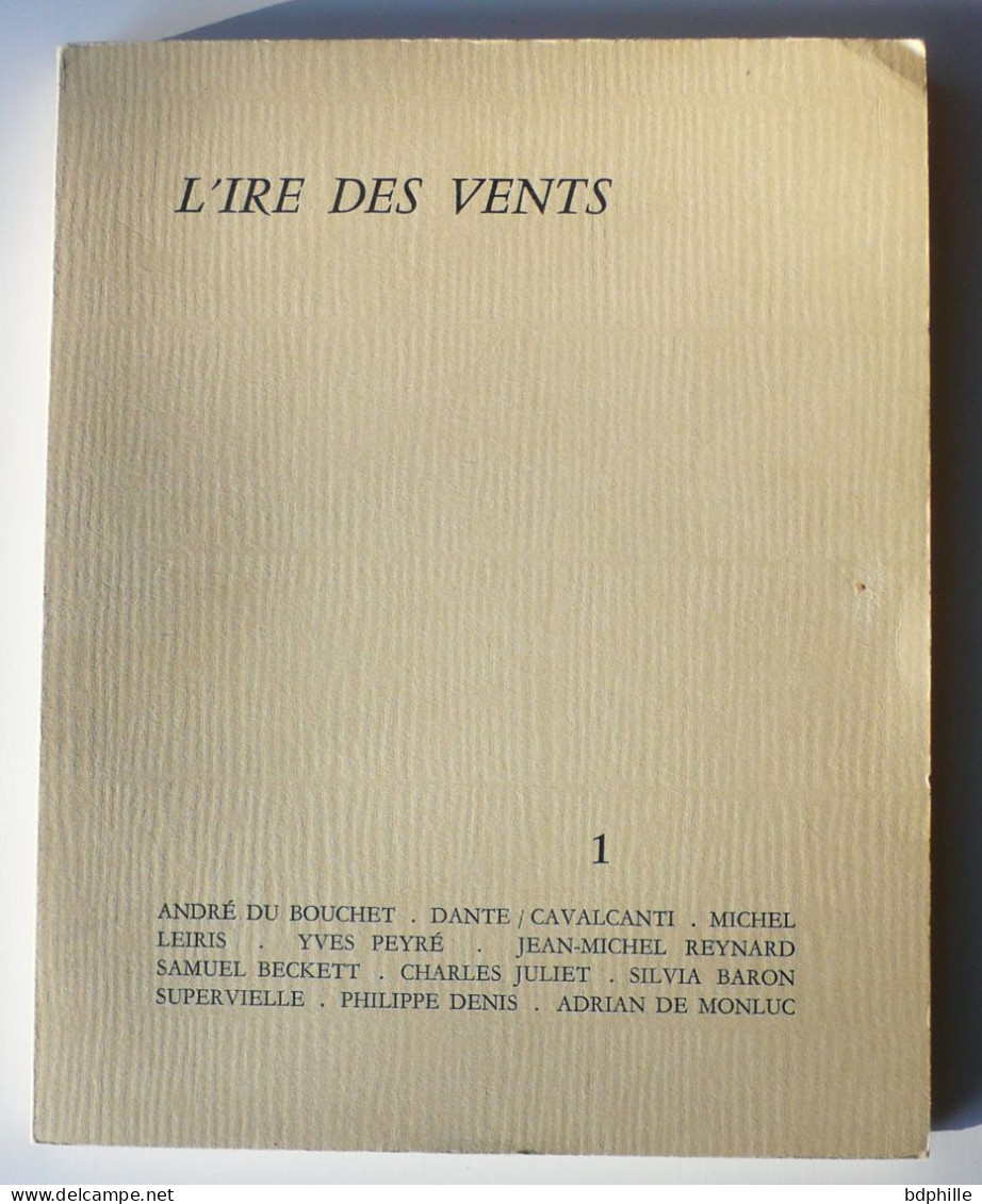 L'ire Des Vents N° 1 - French Authors