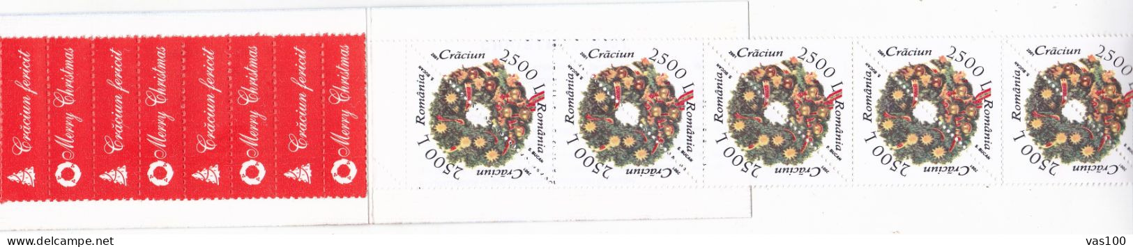 ROMANIA. 2001. CHRISTMAS . CARNET ,MNH. - Carnets