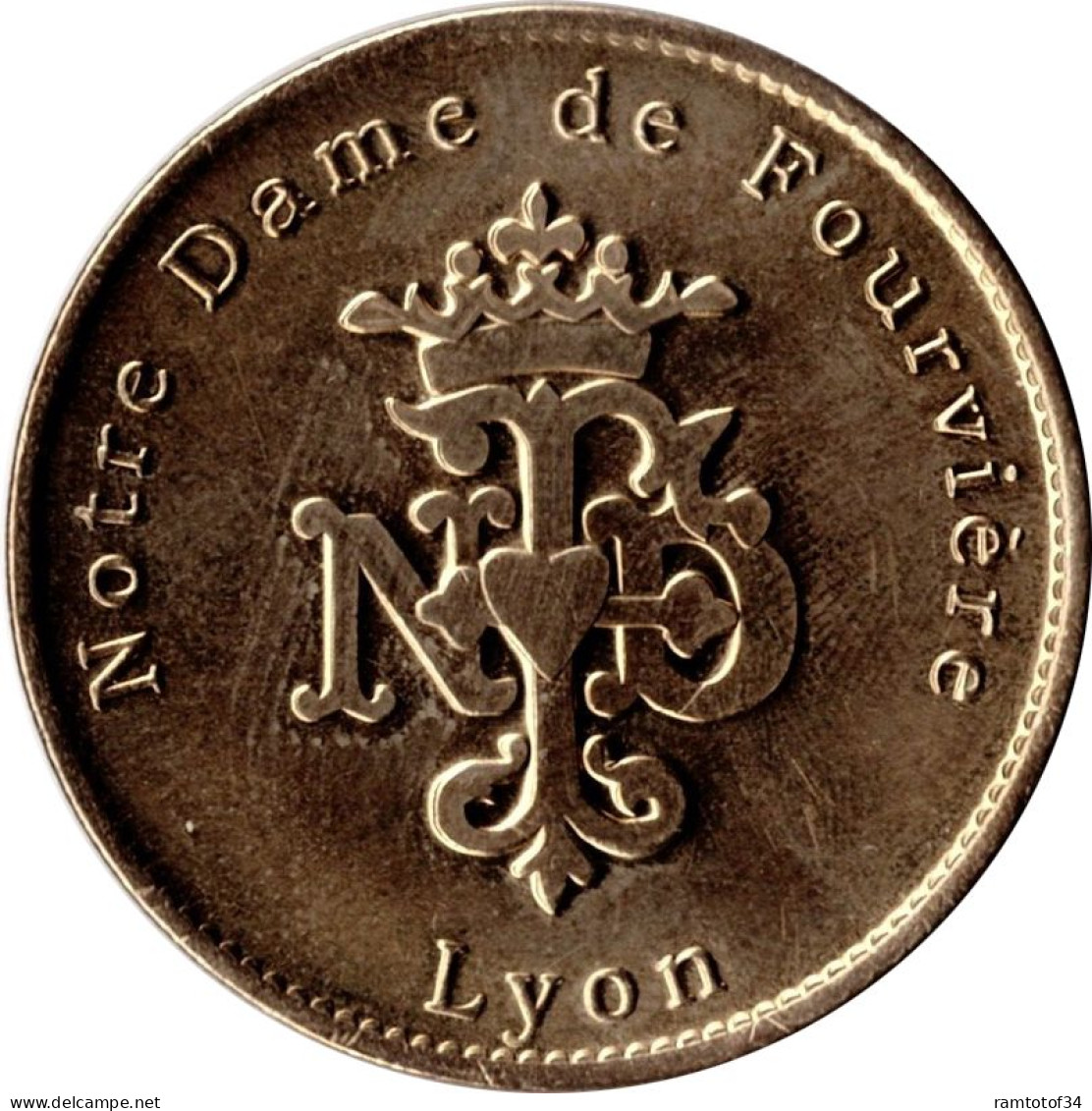 2023 AB105 - LYON - Notre Dame De Fourvière (Jean-Paul II En 1986) / PICHARD BALME - 2023