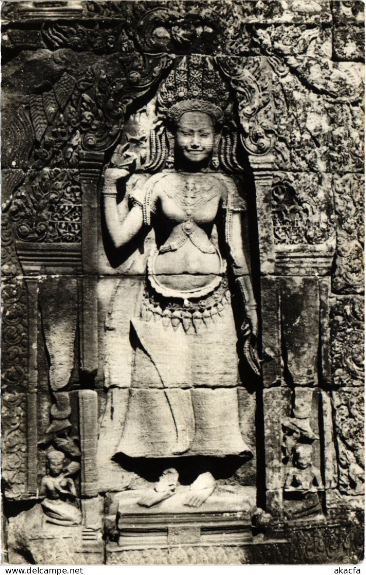 CPA AK Siemreap Angkor Le Bayon, Feminine Cambodge Indochina (1346227) - Cambodge