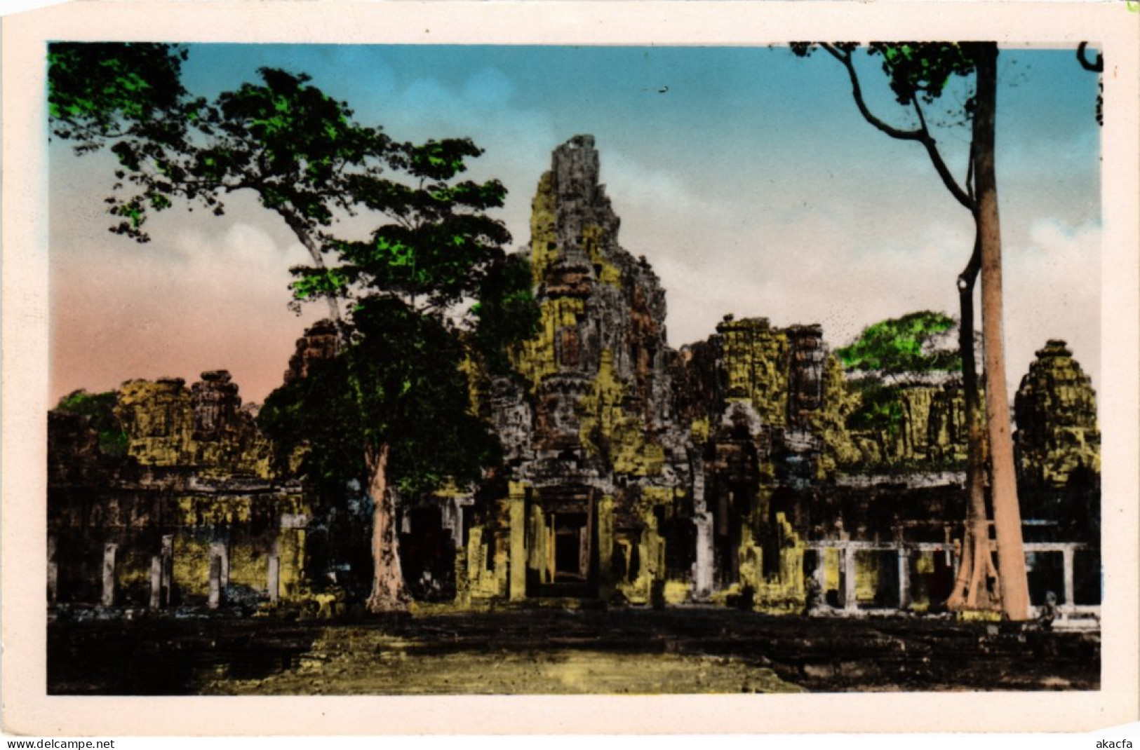 CPA AK Ruines D'Angkor Le Bayon, Entree Nord Cambodge Indochina (1346311) - Cambodge