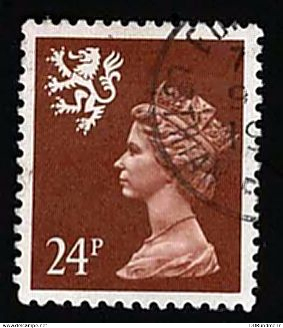 1992 Queen Elisabeth II Michel GB-S 62A Stamp Number GB-S MH48 Yvert Et Tellier GB 1582a Stanley Gibbons GB S70a Used - Scotland