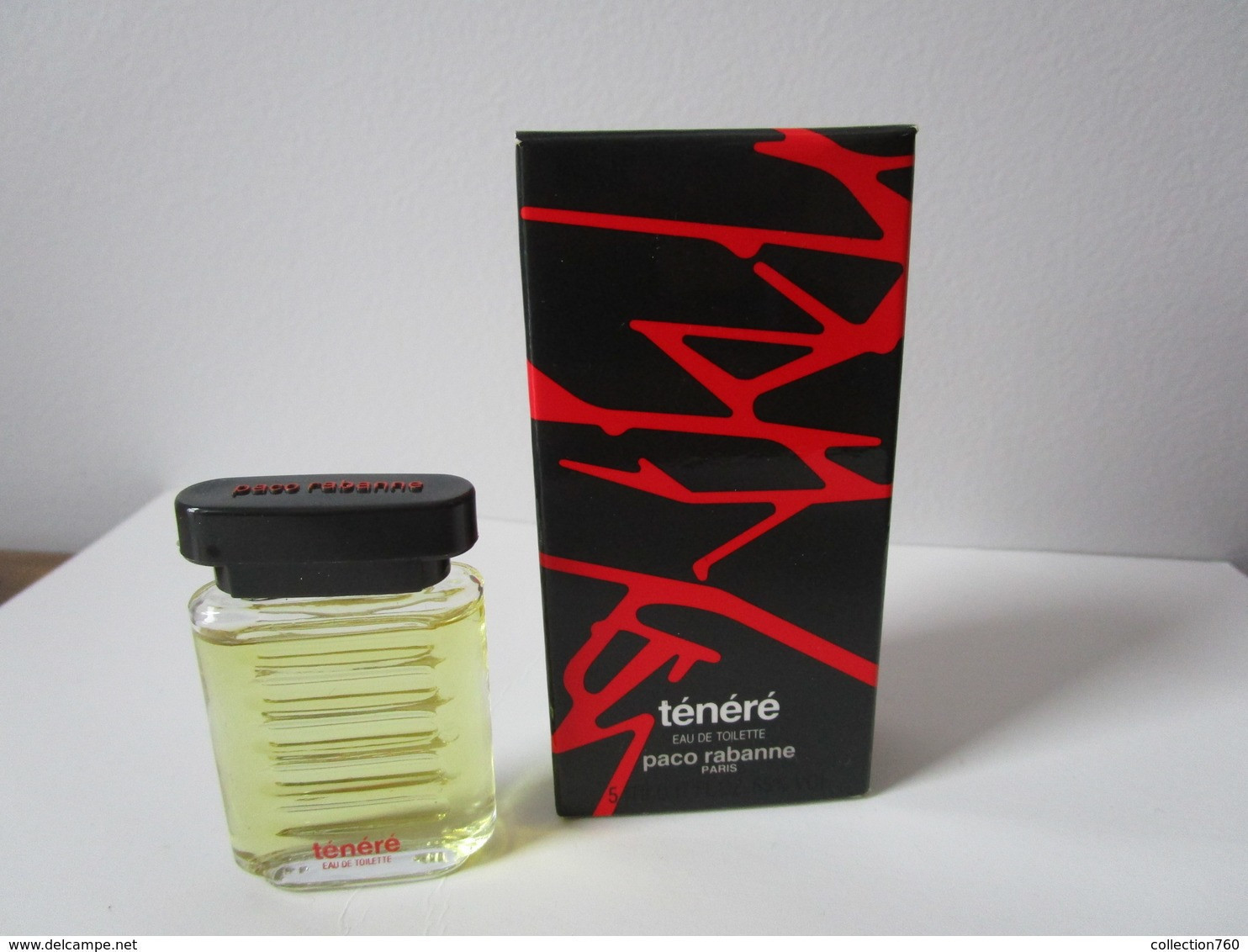 PACO RABANNE - TENERE - EDT - 5 ML  - Miniature - Miniatures Hommes (avec Boite)