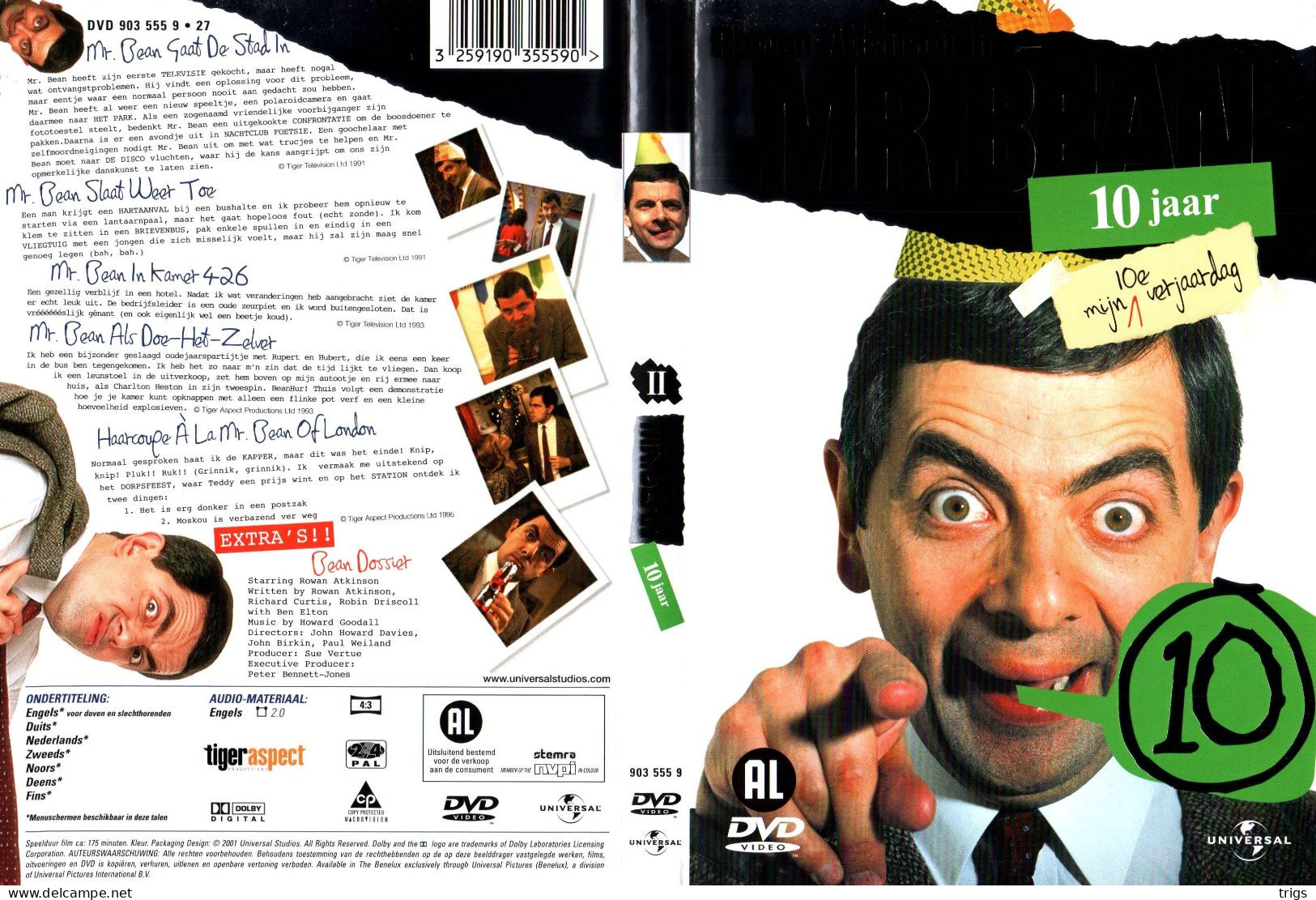 DVD - Mr. Bean: 10 Jaar (II) - Comédie