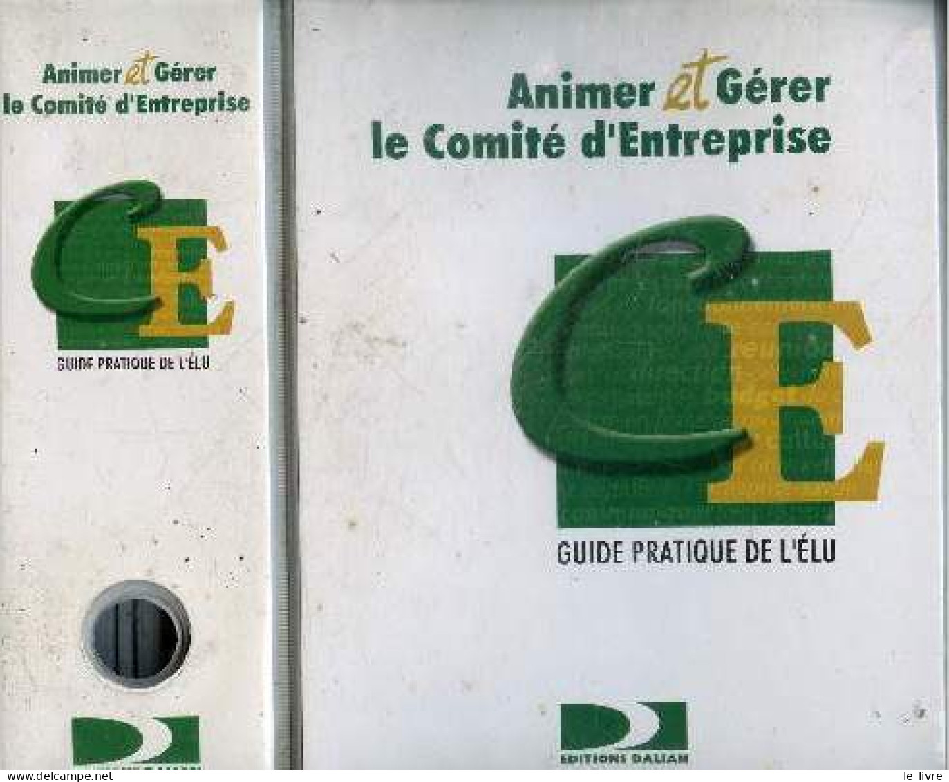 Animer Et Gerer Le Comite D'entreprise - Guide Pratique De L'elu - Erick Demenge- Boulmier Daniel- Guignard Isabelle - 0 - Management