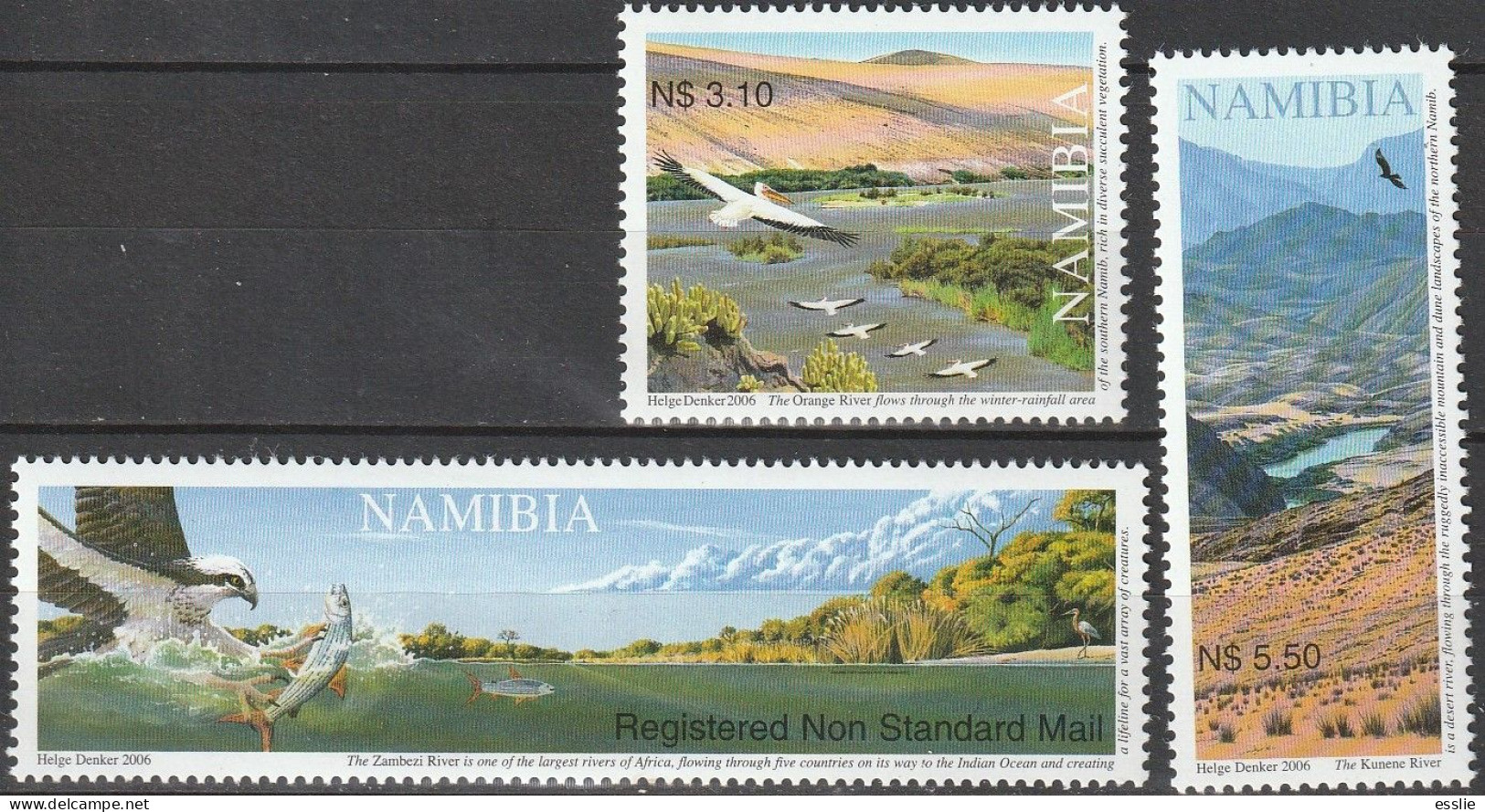 Namibia - 2006 - Perennial Rivers Perennierende Flusse Birds - Aigles & Rapaces Diurnes