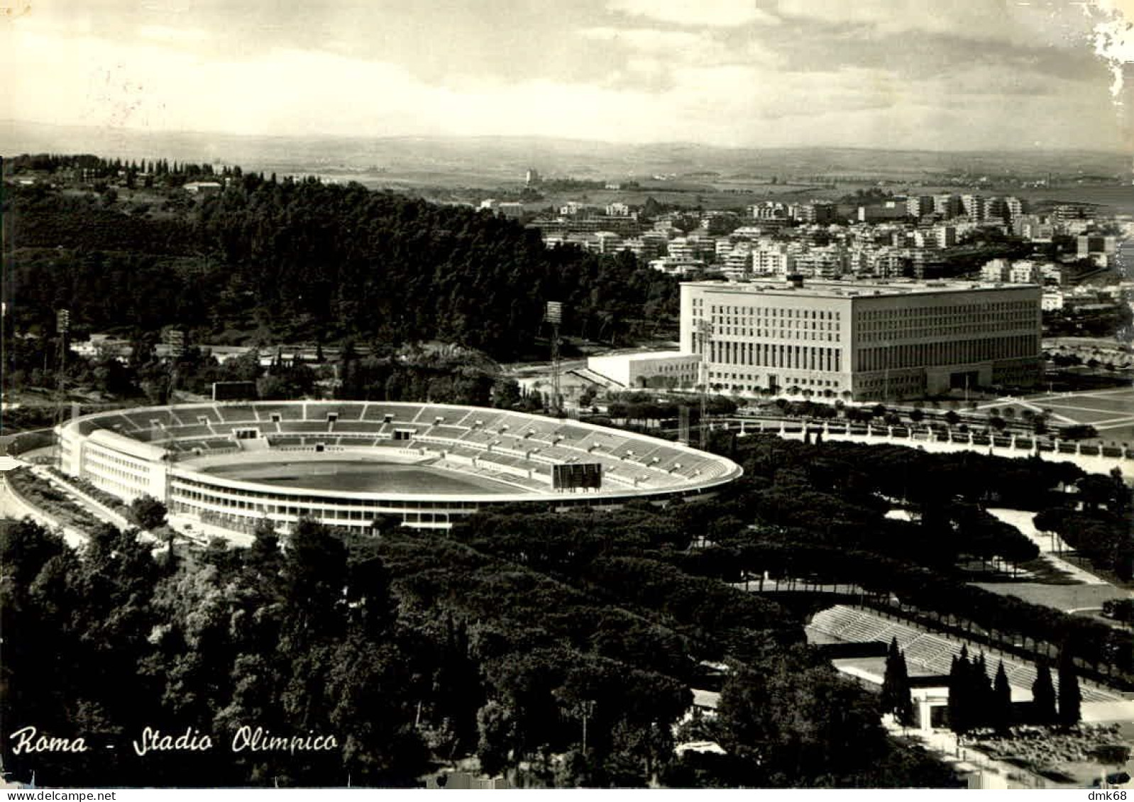 ROMA - STADIUM / STADIO OLIMPICO - EDIZIONE SAF - SPEDITA 1966 ( 18031) - Estadios E Instalaciones Deportivas