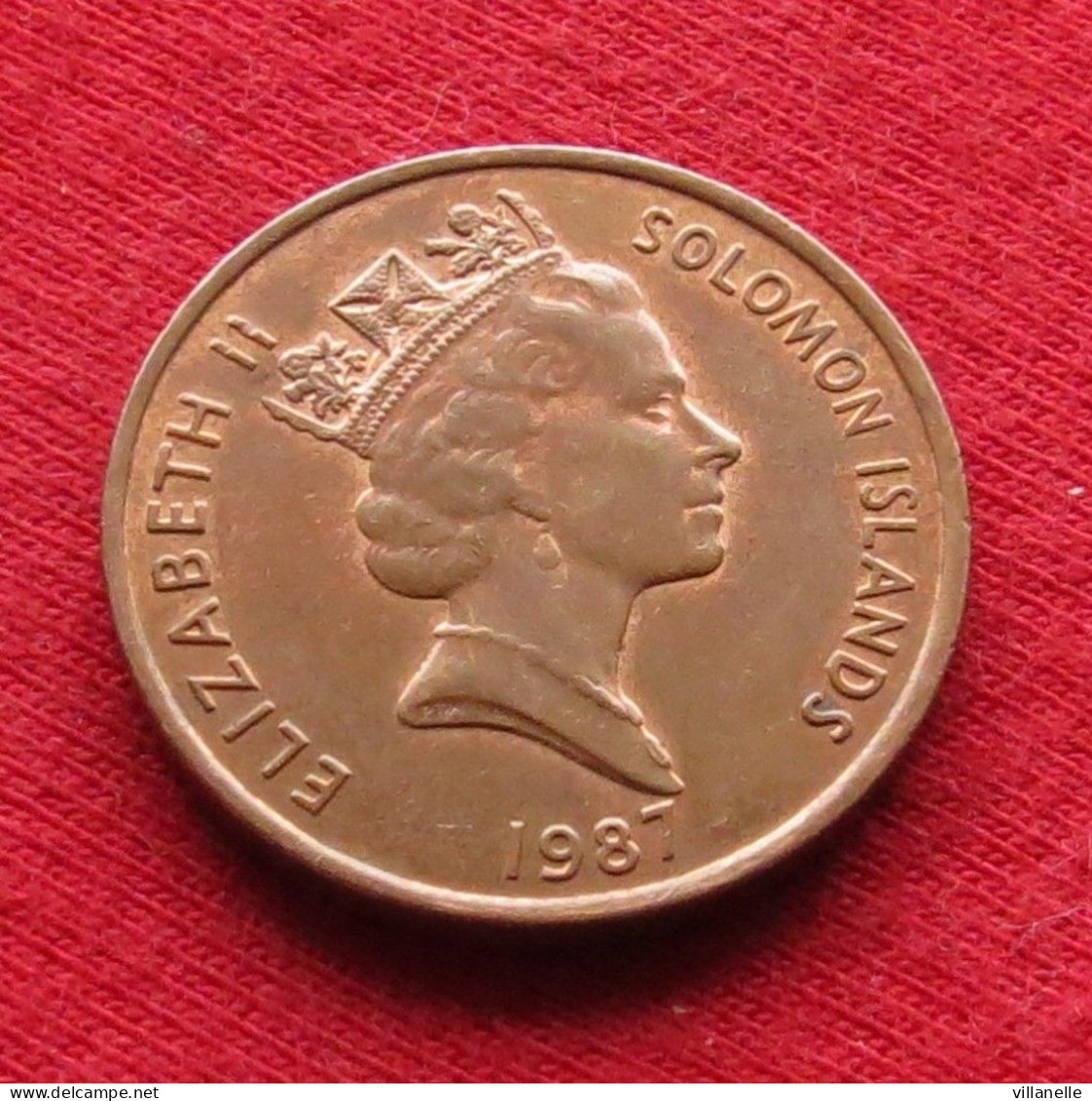 Solomon Islands 2 Cents 1987 KM# 25 Lt 1362 *VT  Salomon Salomão - Solomoneilanden