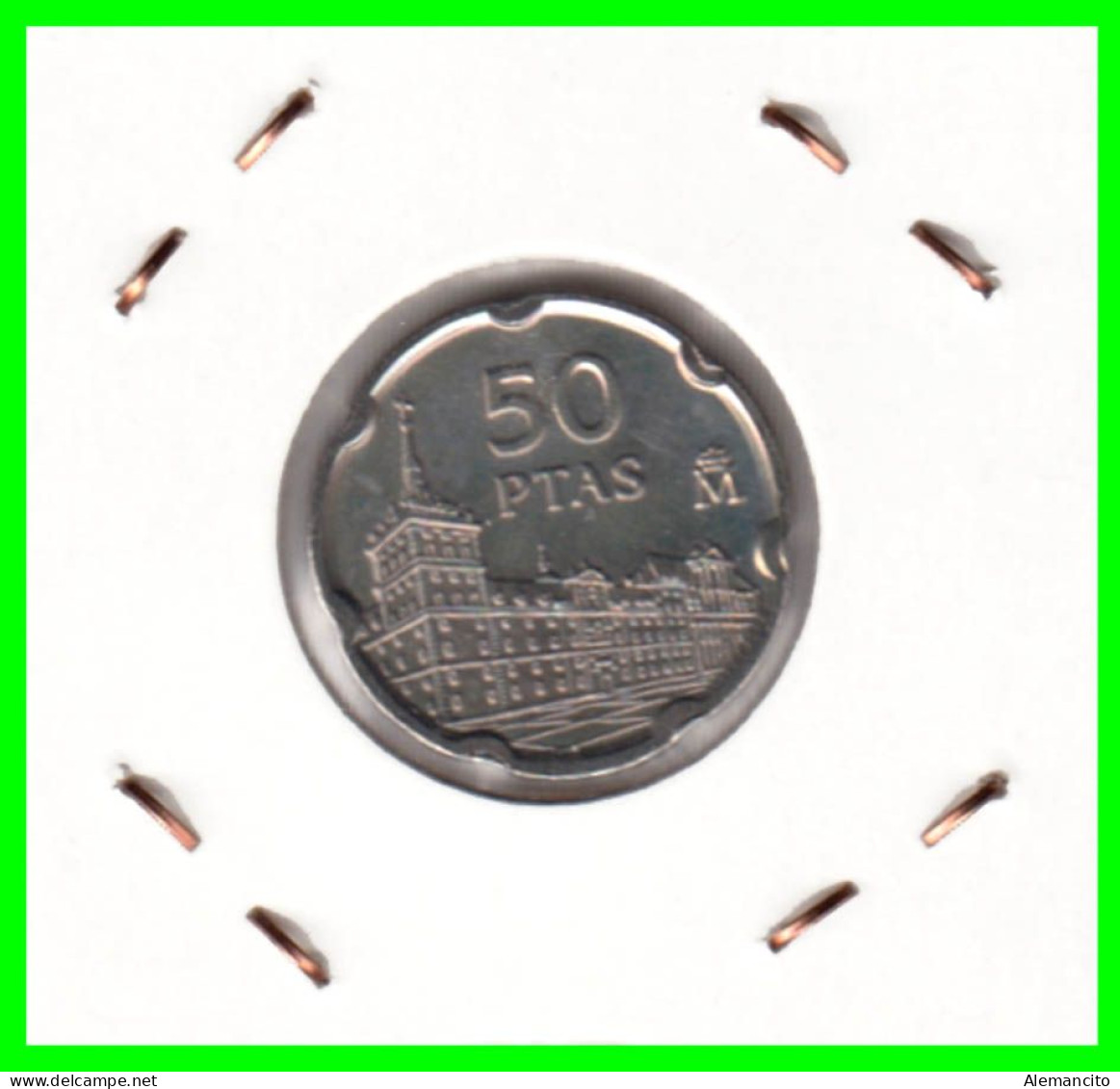 ESPAÑA  ( EUROPA ) -  MONEDA DE 50.00 Ptas. JUAN DE HERRERA. DEL AÑO 1997 - 50 Peseta