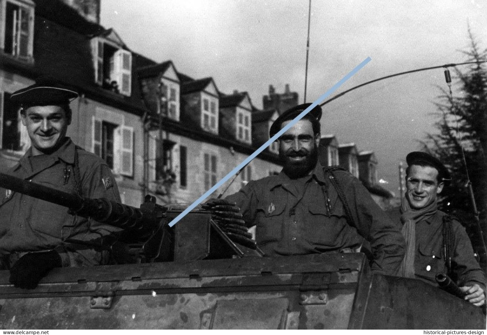 #France1944#liberation De Gueret  (creuse ) 1944 - 1939-45