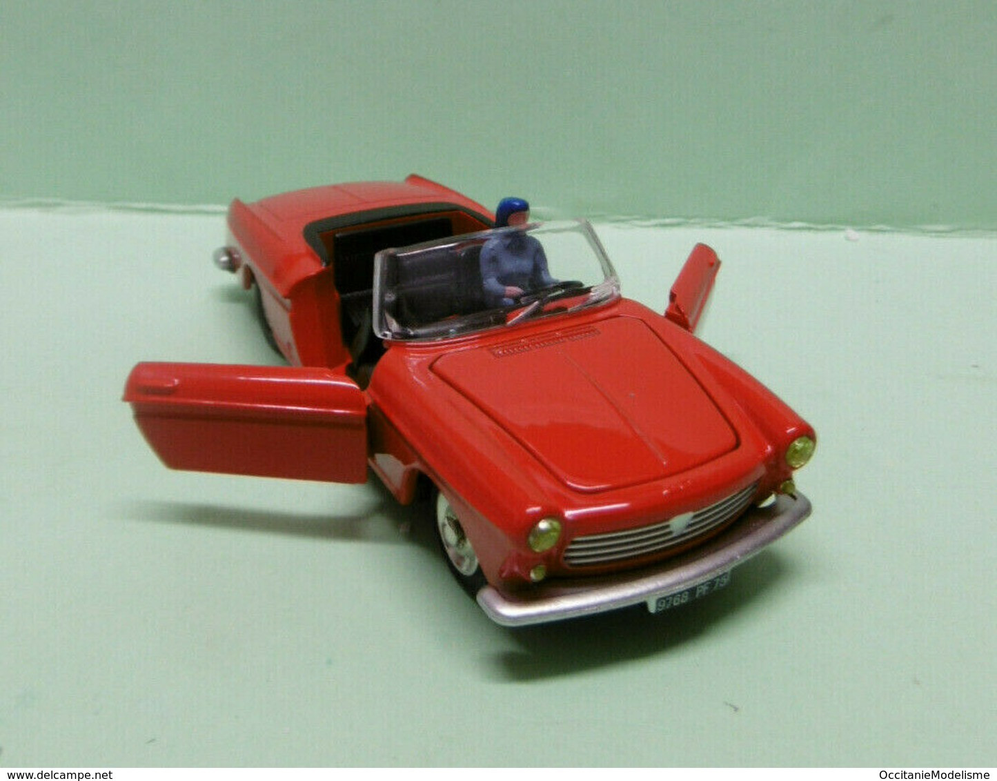 Dinky Toys / Atlas - PEUGEOT 404 Cabriolet Pininfarina Rouge Réf. 528 Neuf 1/43 - Dinky