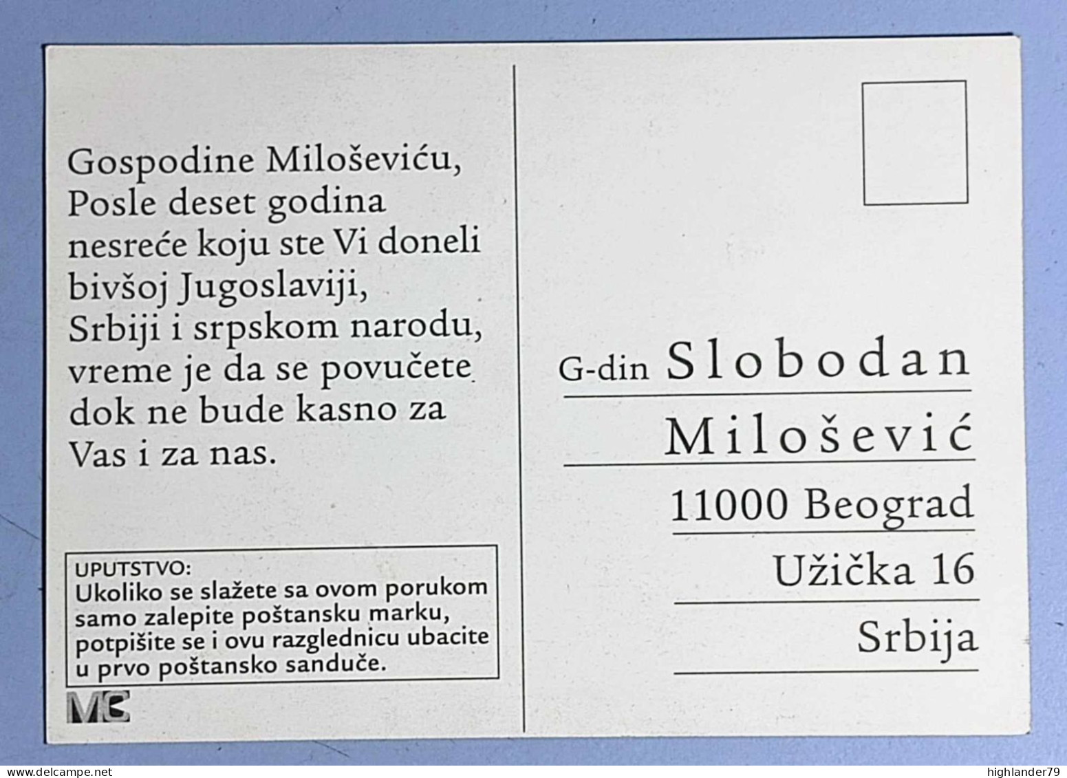 Madeleine Albright And Slobodan Milošević Take Him Home Madlen Olbrajt I Slobodan Milošević Vodi Ga Kući Serbia - Personnages