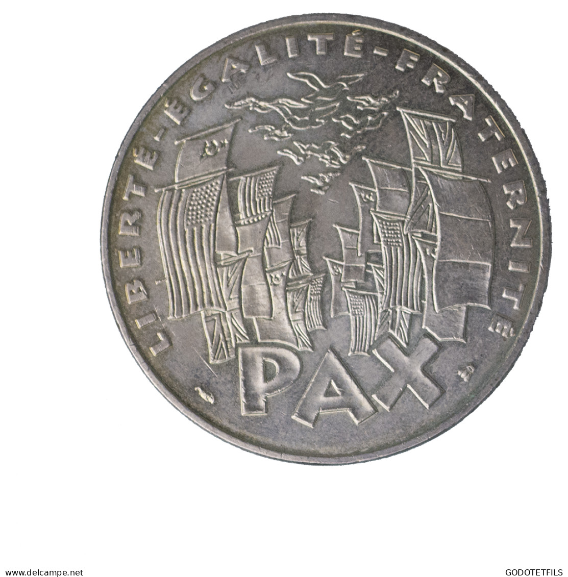 Ve République-100 Francs Argent 8 Mai 1945 - 100 Francs