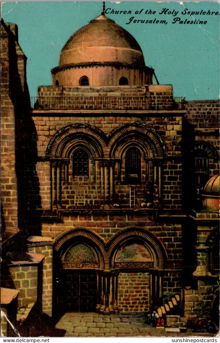 Palestine Jerusalem Church Of The Holy Sepulchre - Palestine