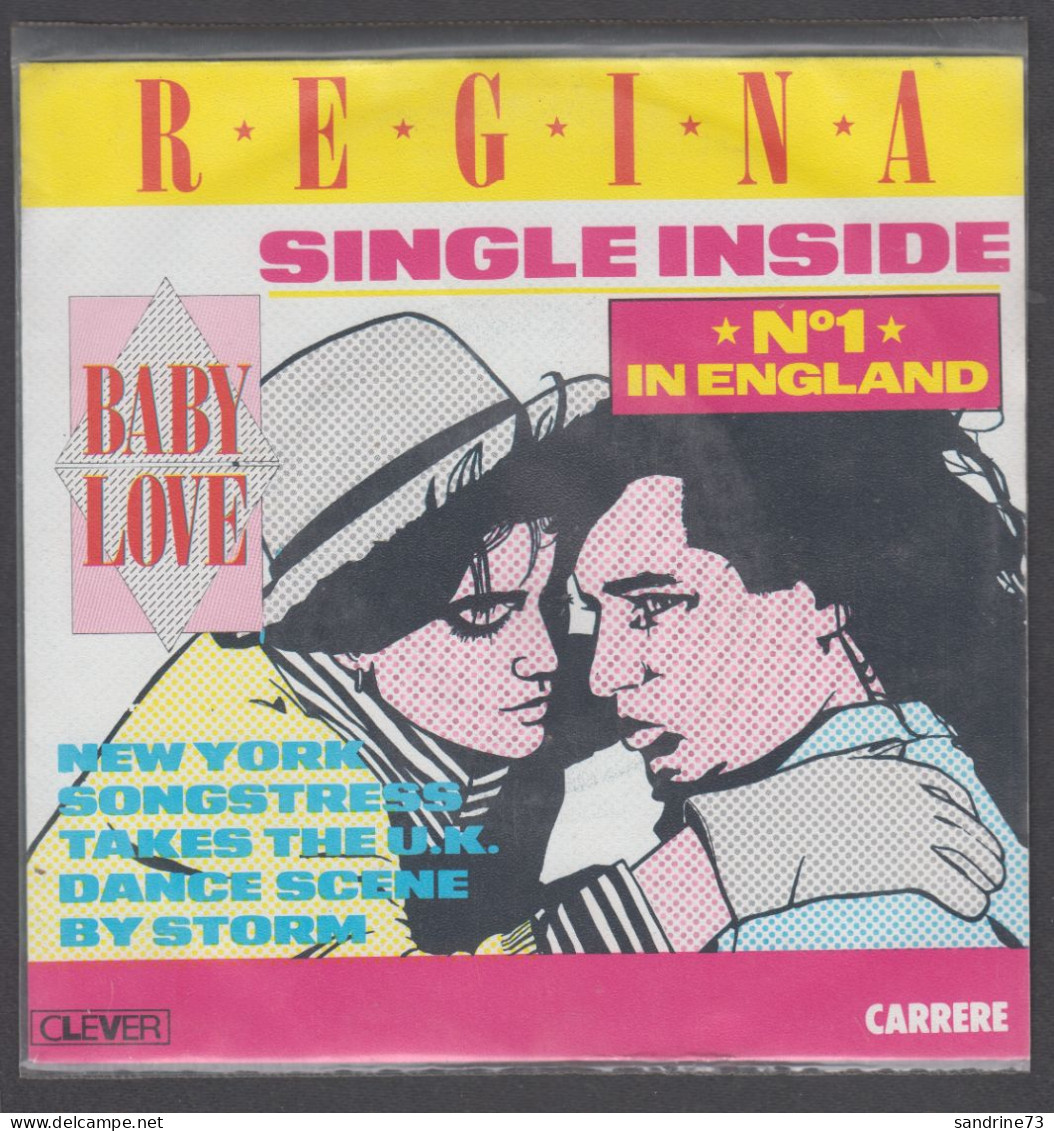 Disque Vinyle 45t - Regina - Baby Love - Dance, Techno & House