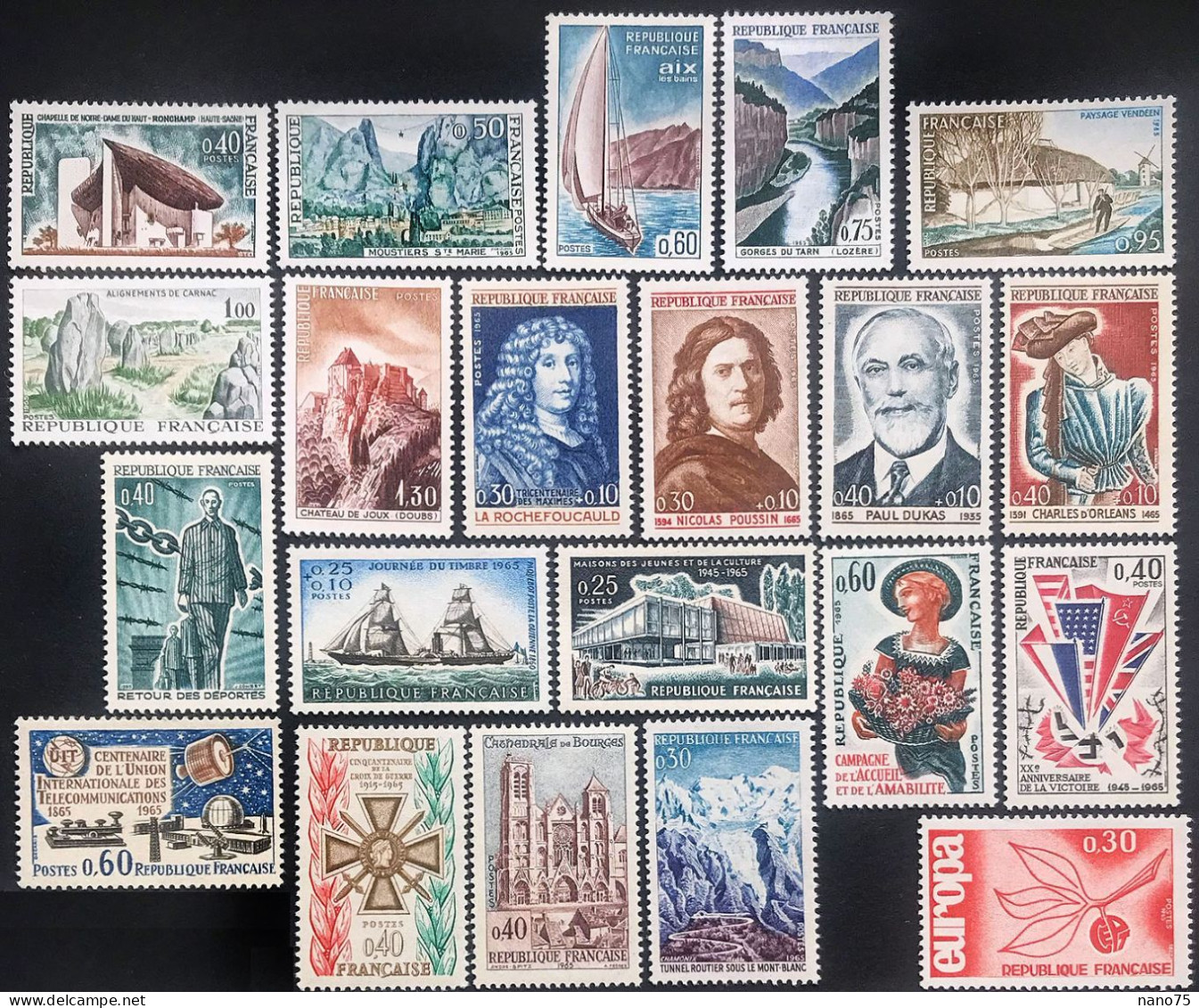 FRANCE - 1965 - Année Complète - Neuf ** - 1960-1969