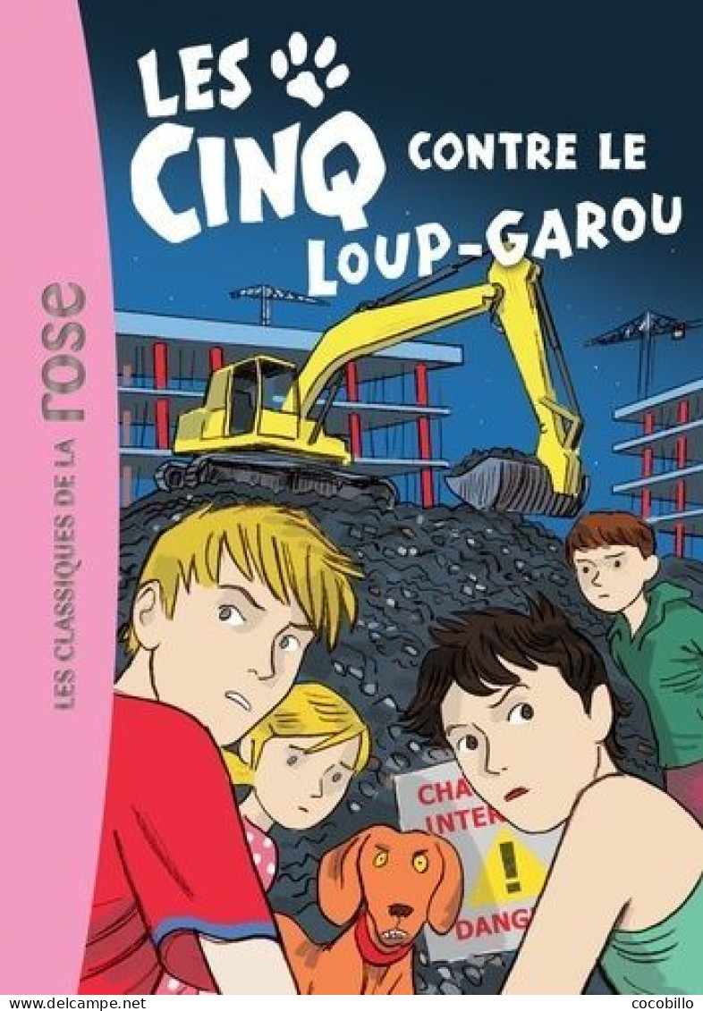 Les Cinq Contre Le Loup-Garou - De Enid Blyton ( Claude Voilier ) - Bibliothèque Rose - N° 43 - 2015 - Bibliotheque Rose