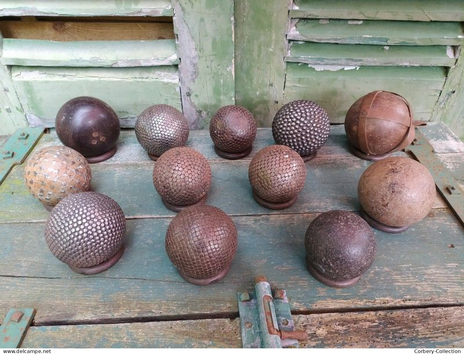 Anciennes Boules Lyonnaises Lot Ou Détail (sur Demande) / Sport Pétanque - Pétanque