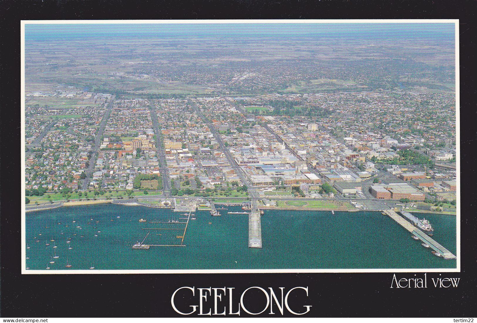 GEELONG . VICTORIA . AUSTRALIE. VUE AERIENNE - Geelong